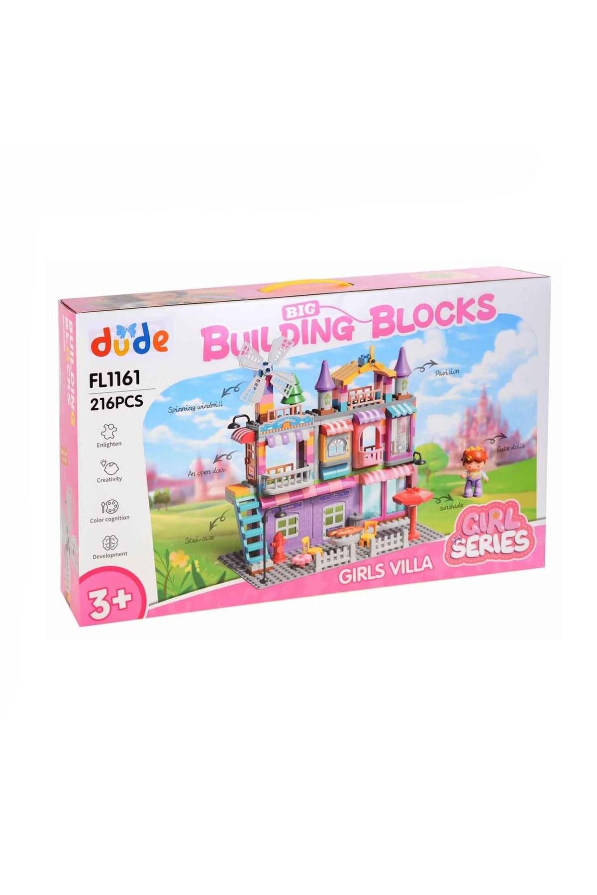 دود ۲۱۶ تکه بلوکهای ساختمانی دخترانه ویلا