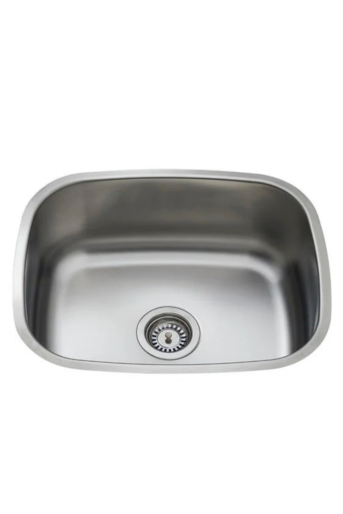 Detay Eviye Ticaret 38x48 Kare Paslanmaz Çelik Mutfak Evyesi – Tek Hazneli, Modern Tasarım