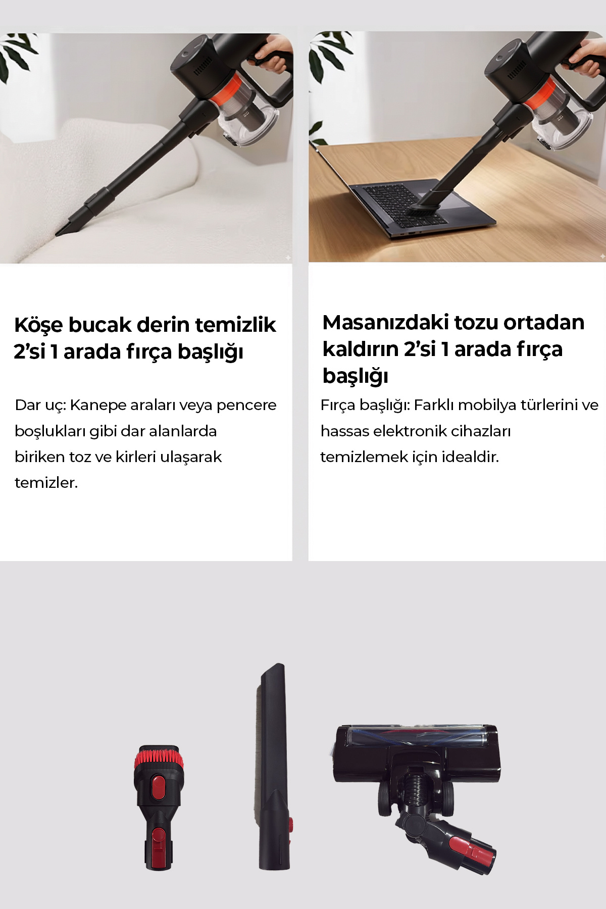 YoONページ Starax Premium Bağımsız Çift Açılım Gizli Raylı Çekmece Antrasit