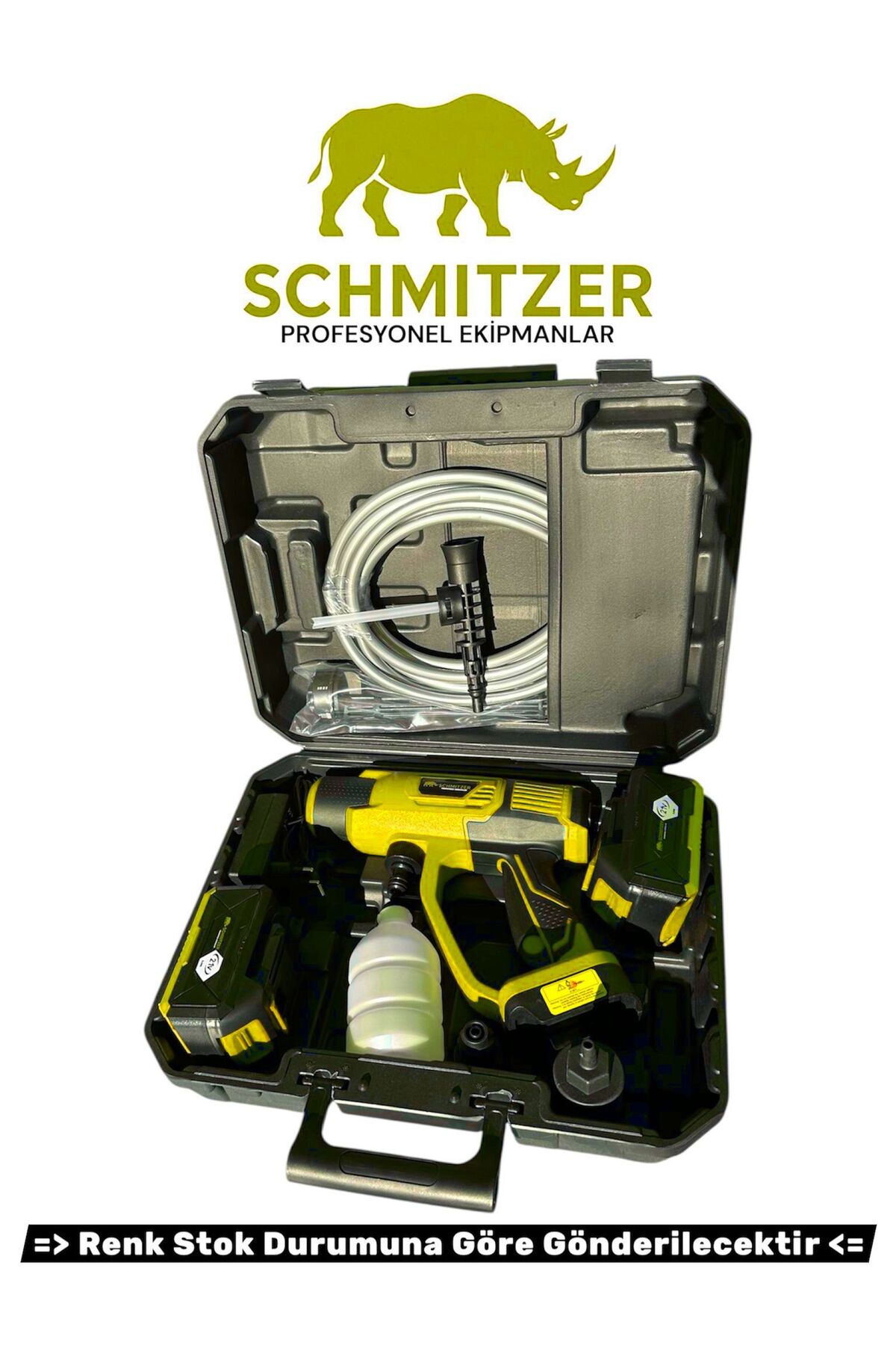 SCHMITZER 21V Brushless Motor Yüksek Basınçlı Şarjlı Oto Araba