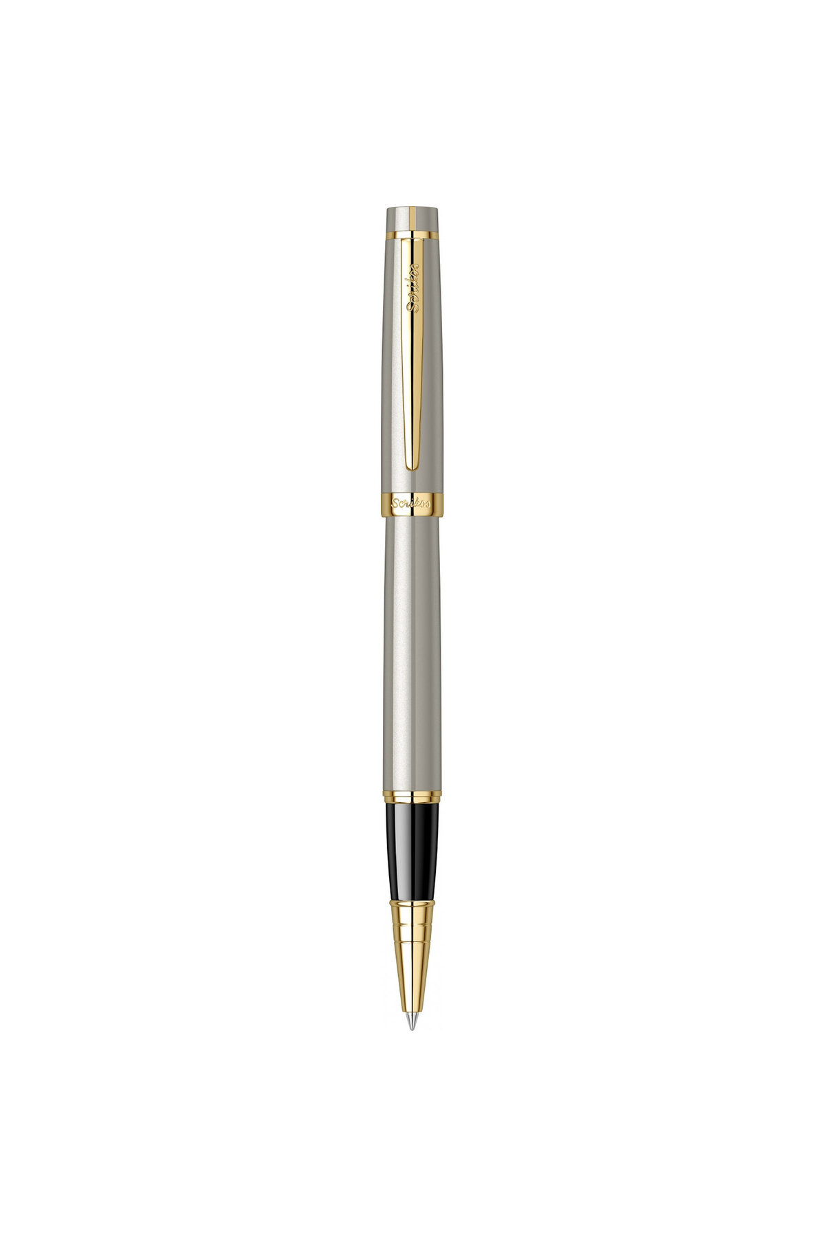 WizDesign 38 ROLLER PEN SATIN GOLD (LIFETIME WARRANTY-BOXED-PERSONALIZED)
