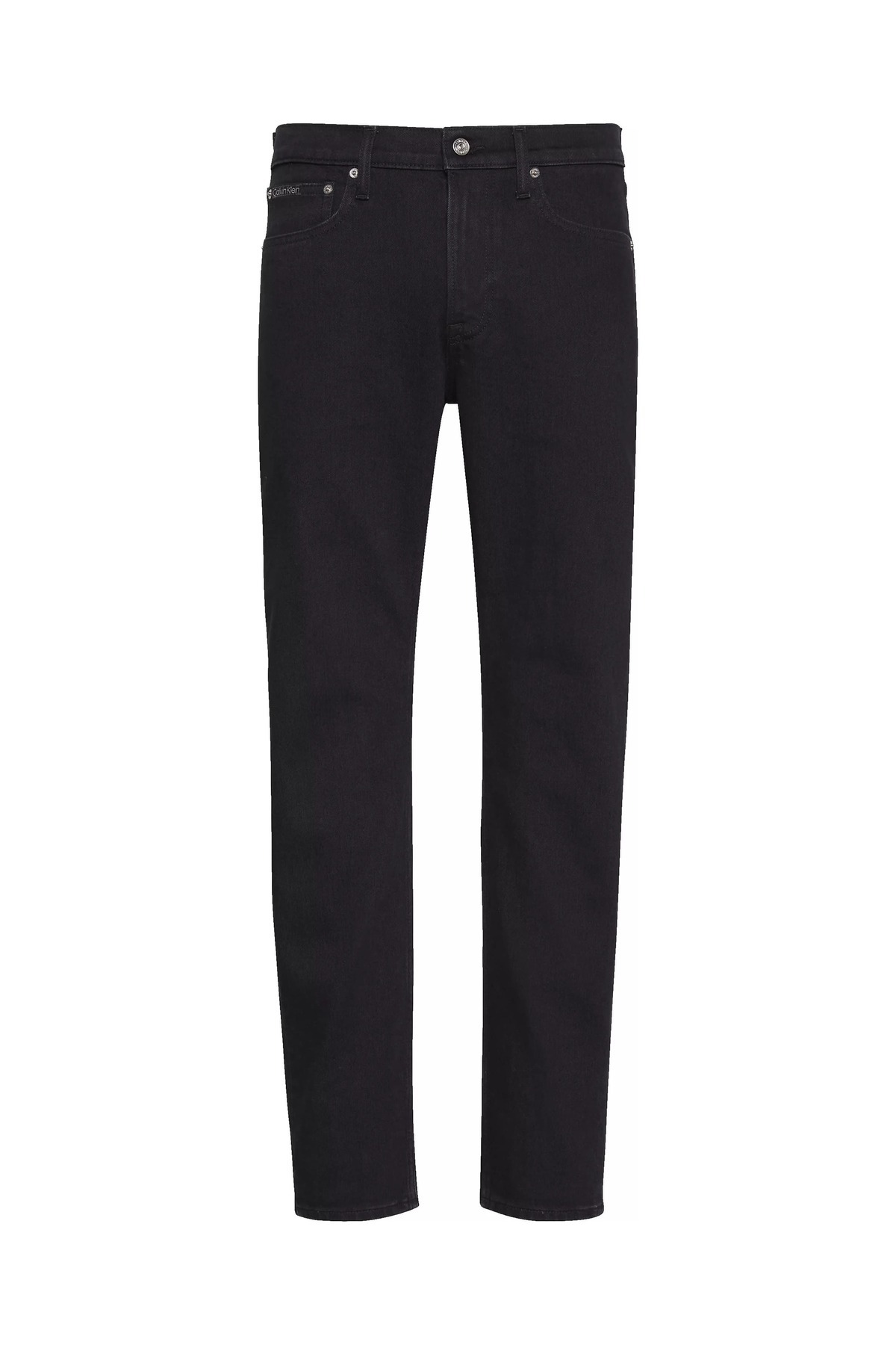 کلوین کلاین شلوار جین مردانه اسلیم فیت مدل دمپا گشاد - مشکی