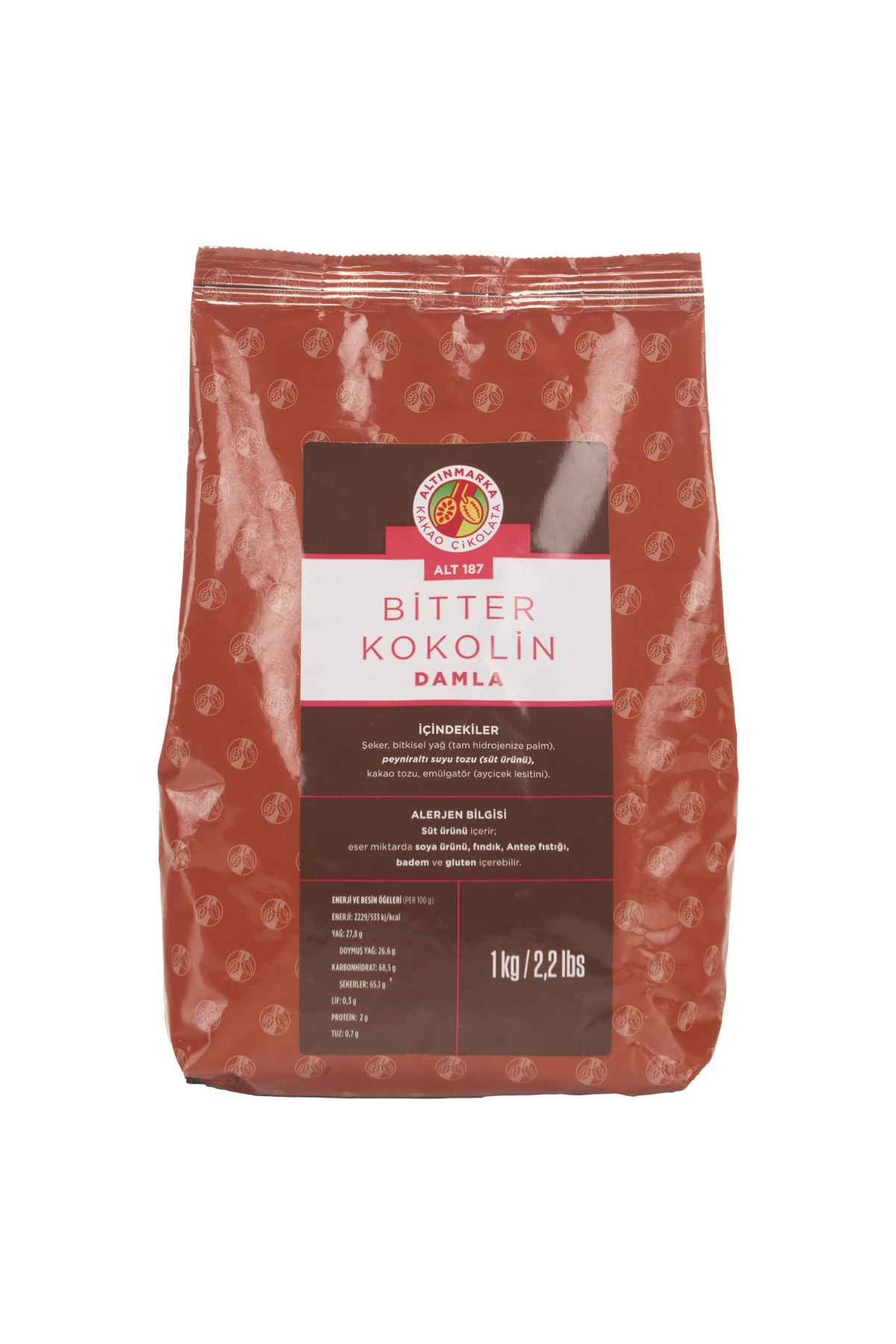 Altınmarka ALT187 Bitter Damla Kokolin 1 Kg