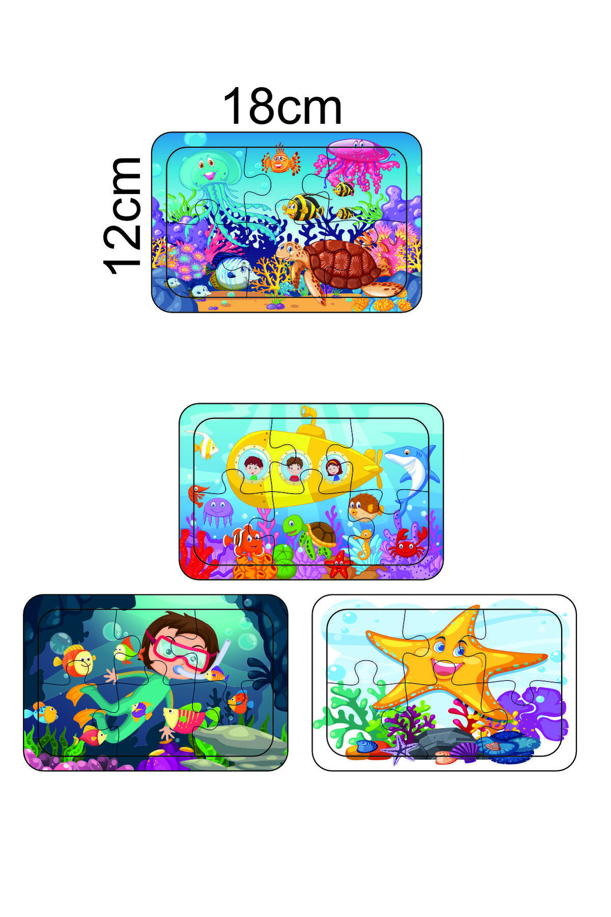 18 x 12 Çocuk Puzzle & Yapboz Modelleri, Fiyatları - Trendyol