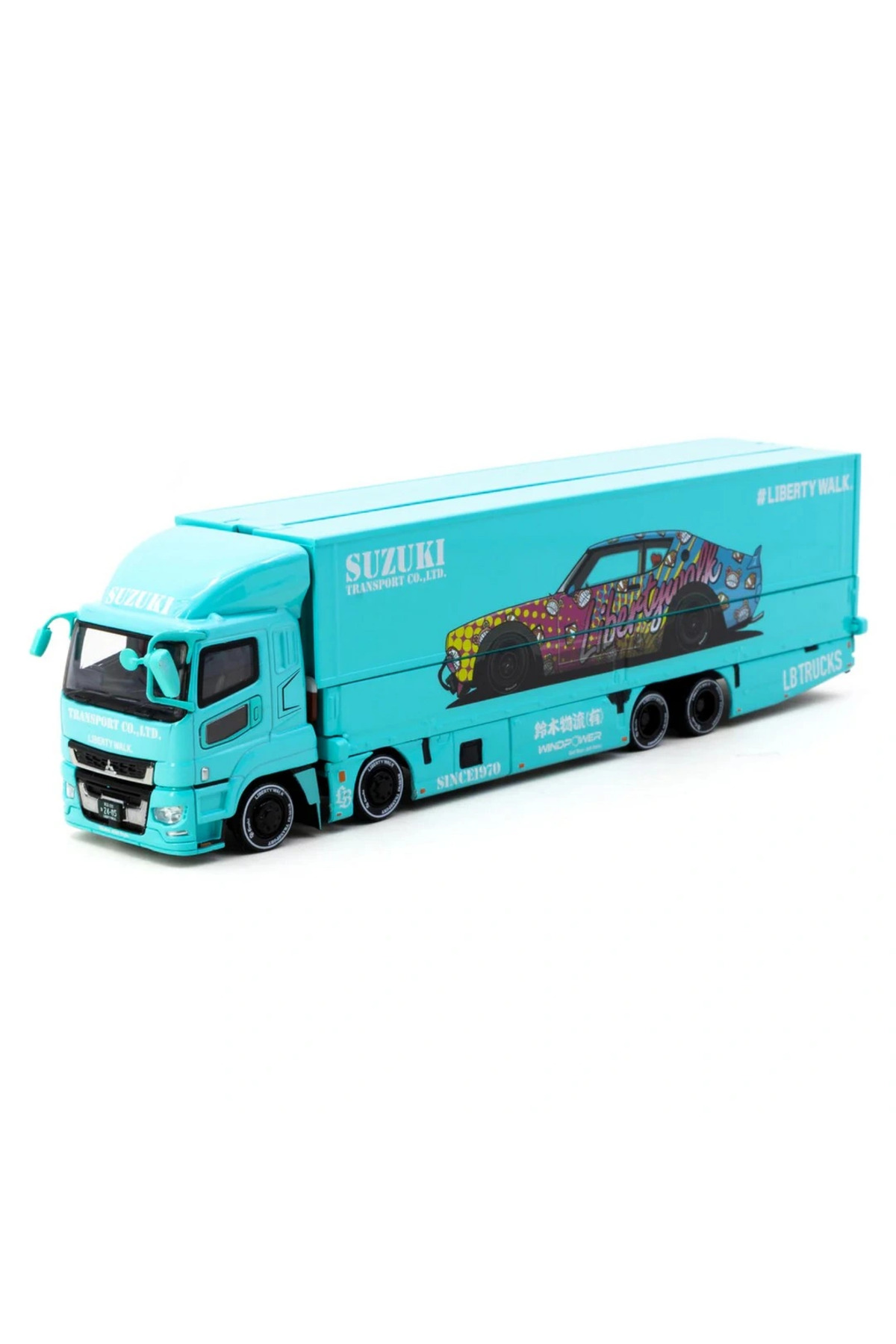 TOYFEST Tarmac Works 1/64 Mitsubishi Fuso Super Great LB-TRUCKS