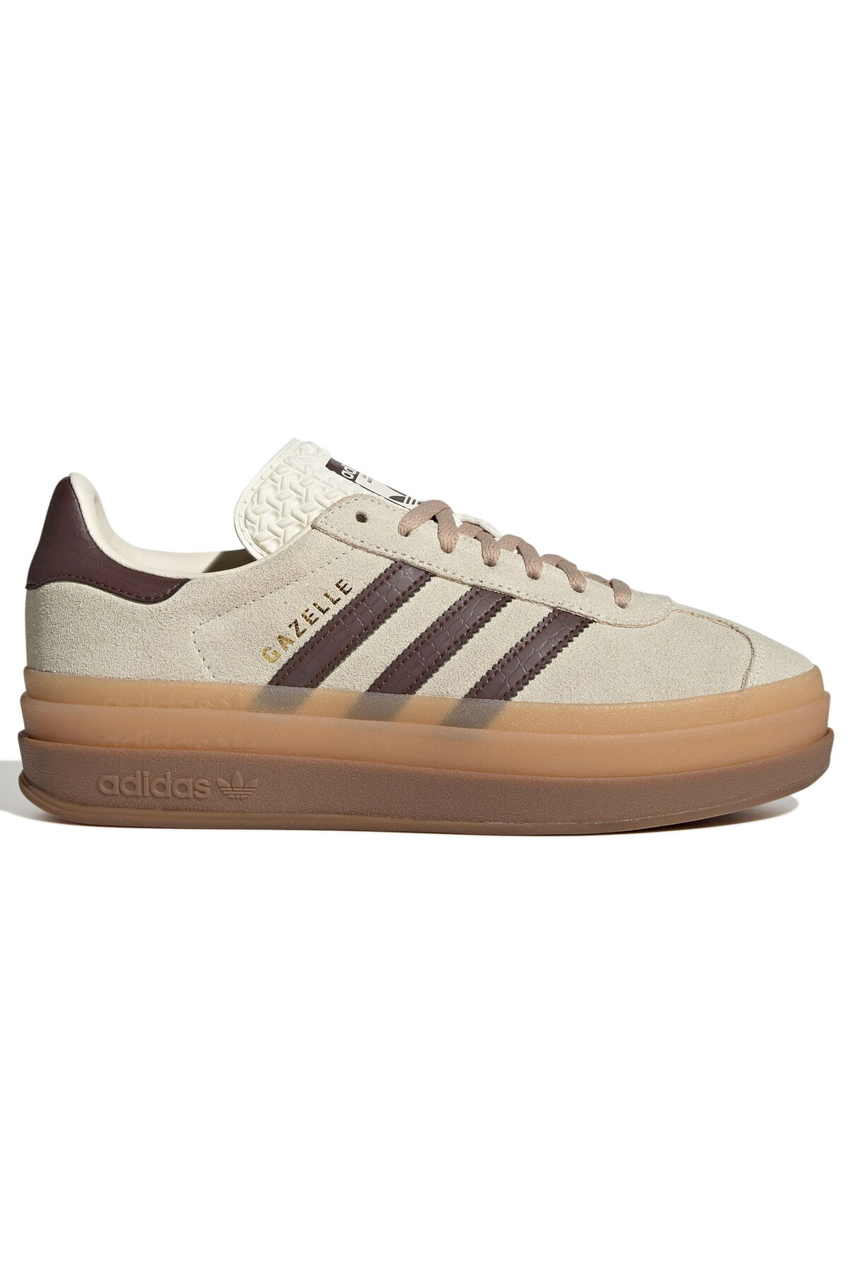 adidas GAZELLE BOLD W Kadın Bej Spor Ayakkabı JR7522