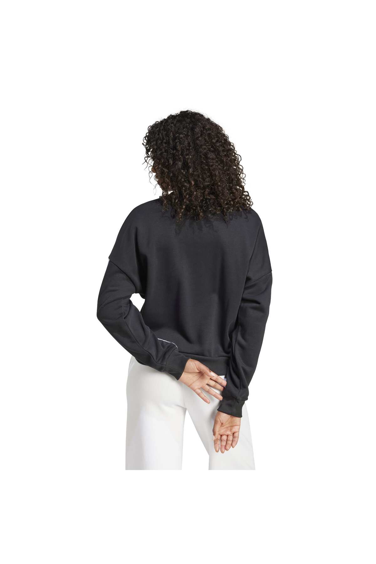 adidas  W 3S FT SWT Kadın Siyah Sweatshirt JE0016 - Görsel 4