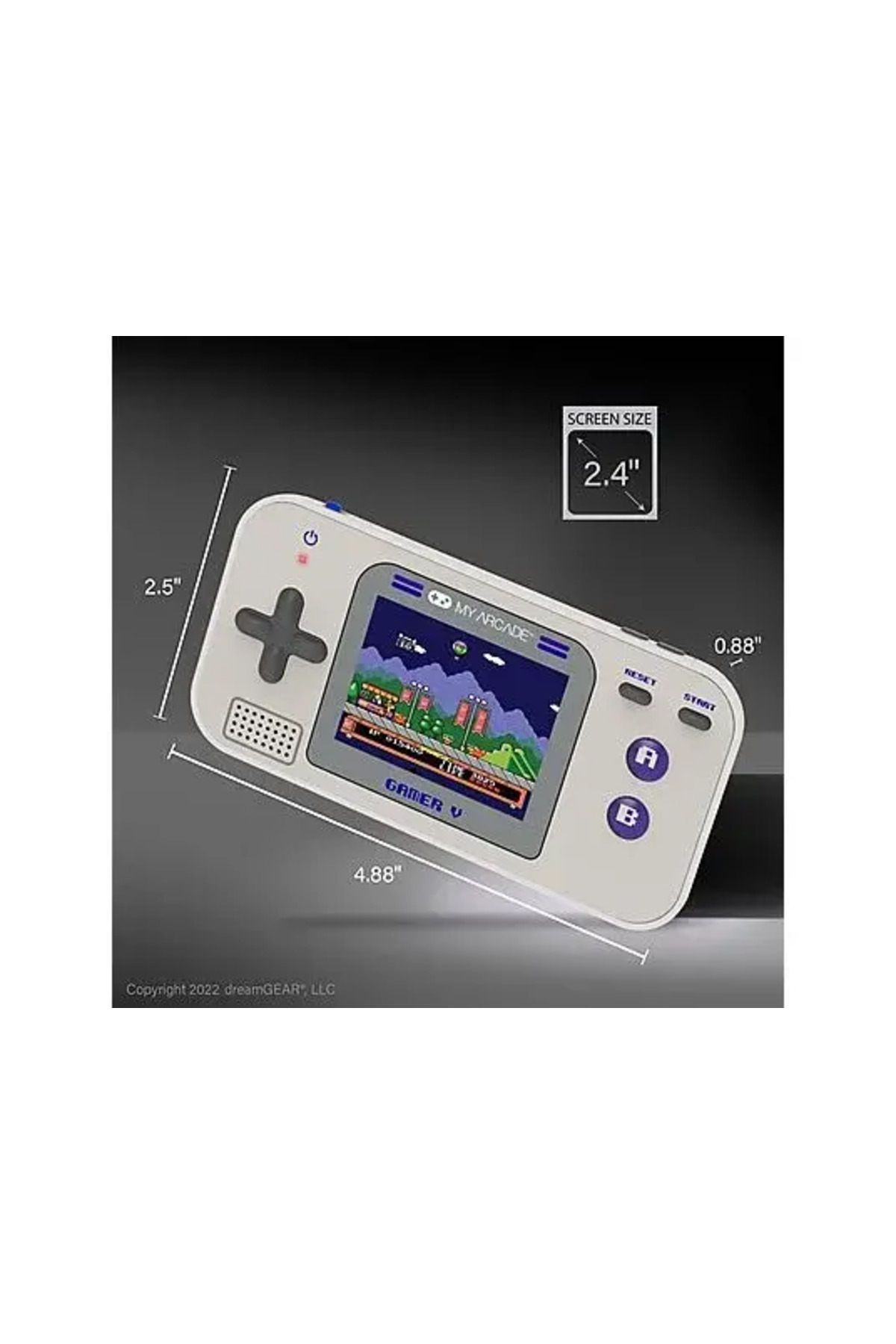 My Arcade Gamer V Retro Konsol 220 Oyun Gri-Mor Con.Marc-3920