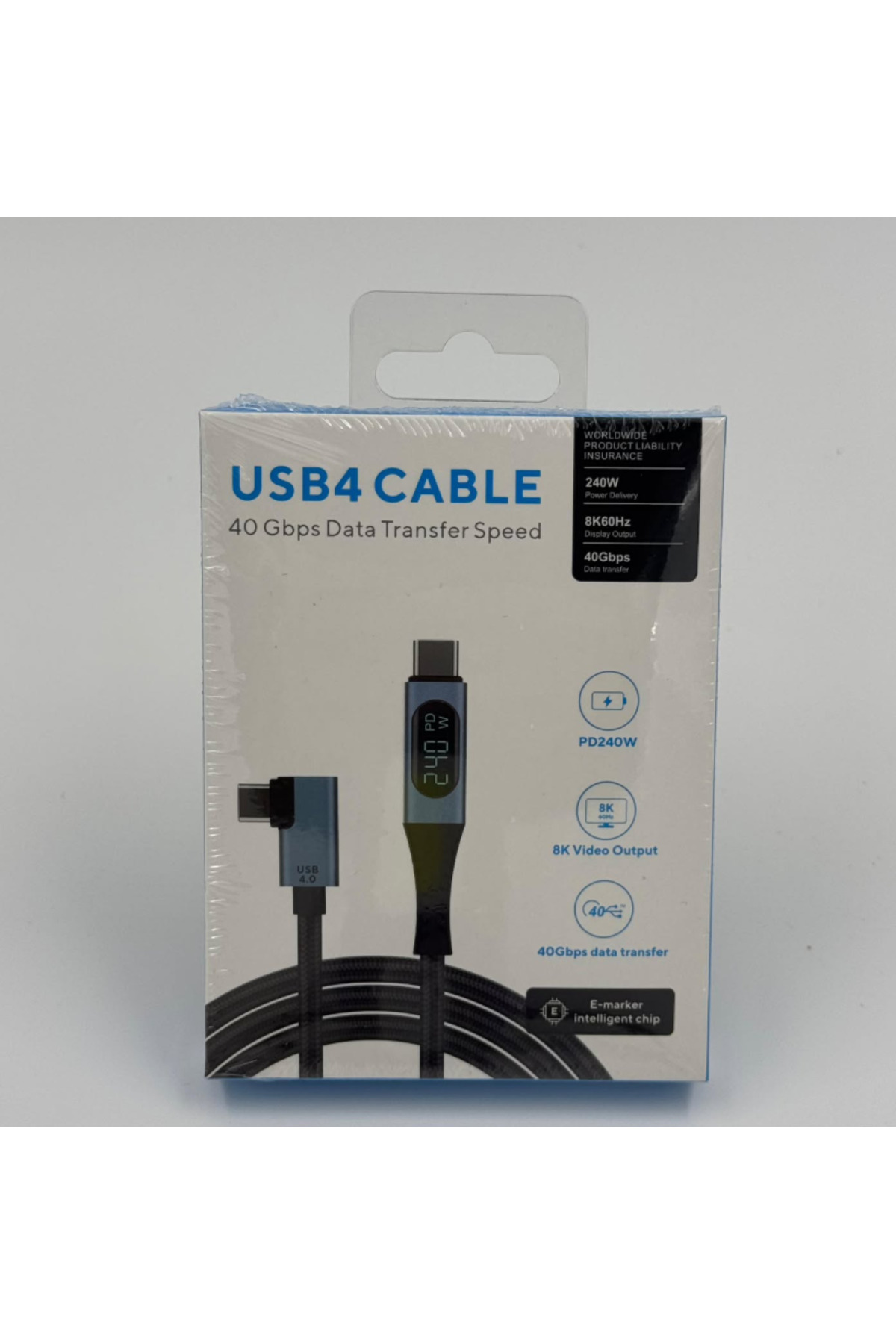 Genel Markalar ZR849 T Led Usb 4 240W 40Gb 8K 60Hz 1M