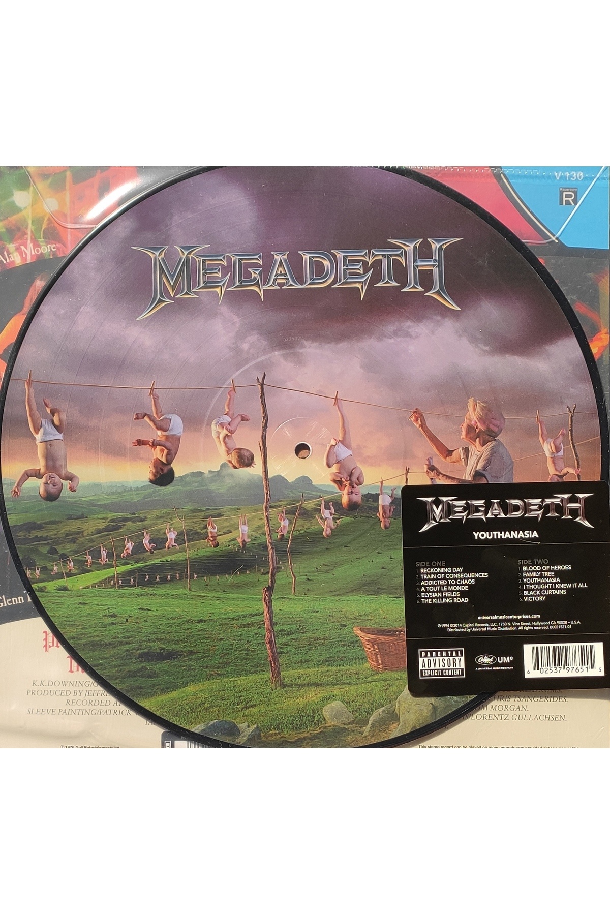 Capitol Records Megadeth - Youthanasia Plak ( Picture LP )