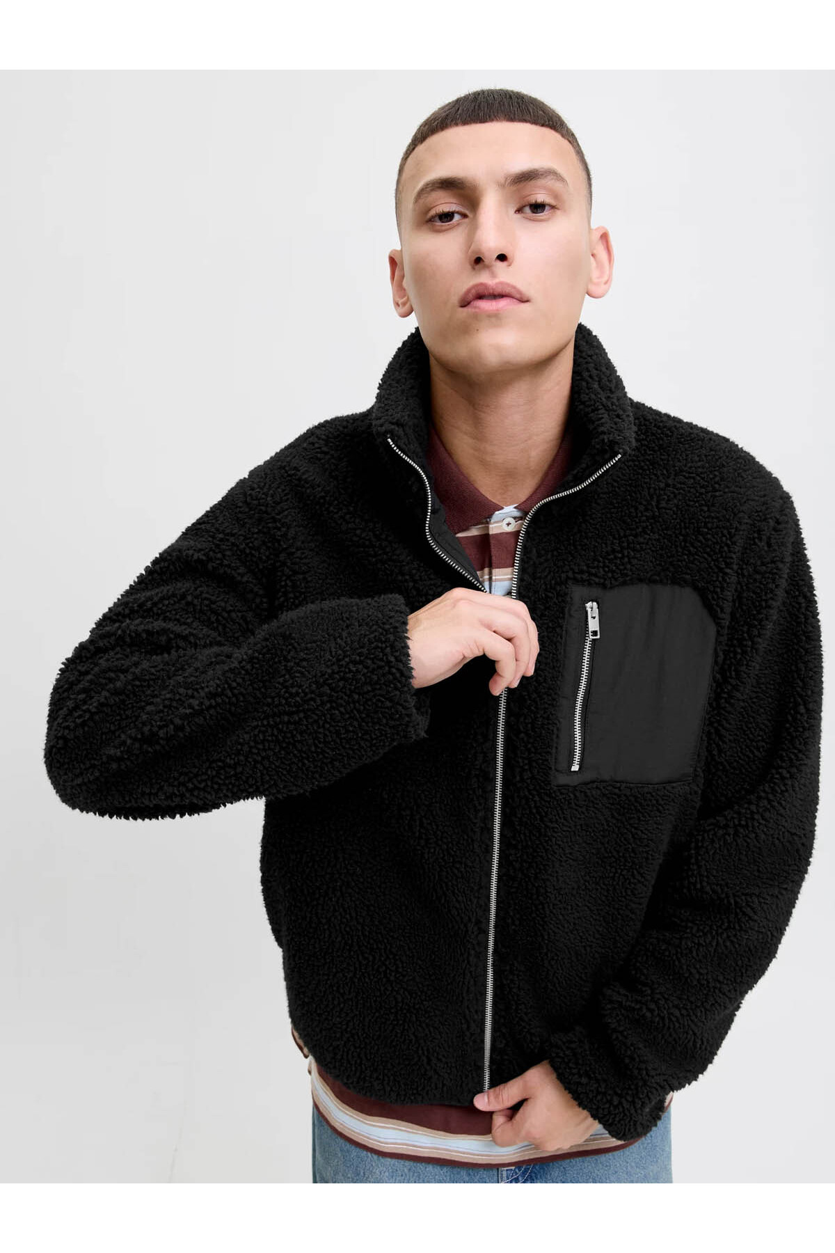 کت مردانه راسته آستین بلند | جک اند جونز Jack & Jones 12284775 - تصویر 7