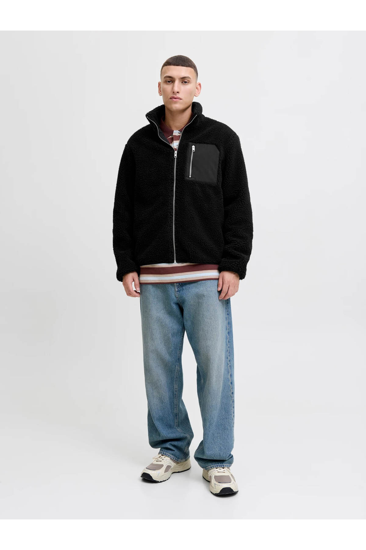 کت مردانه راسته آستین بلند | جک اند جونز Jack & Jones 12284775 - تصویر 4