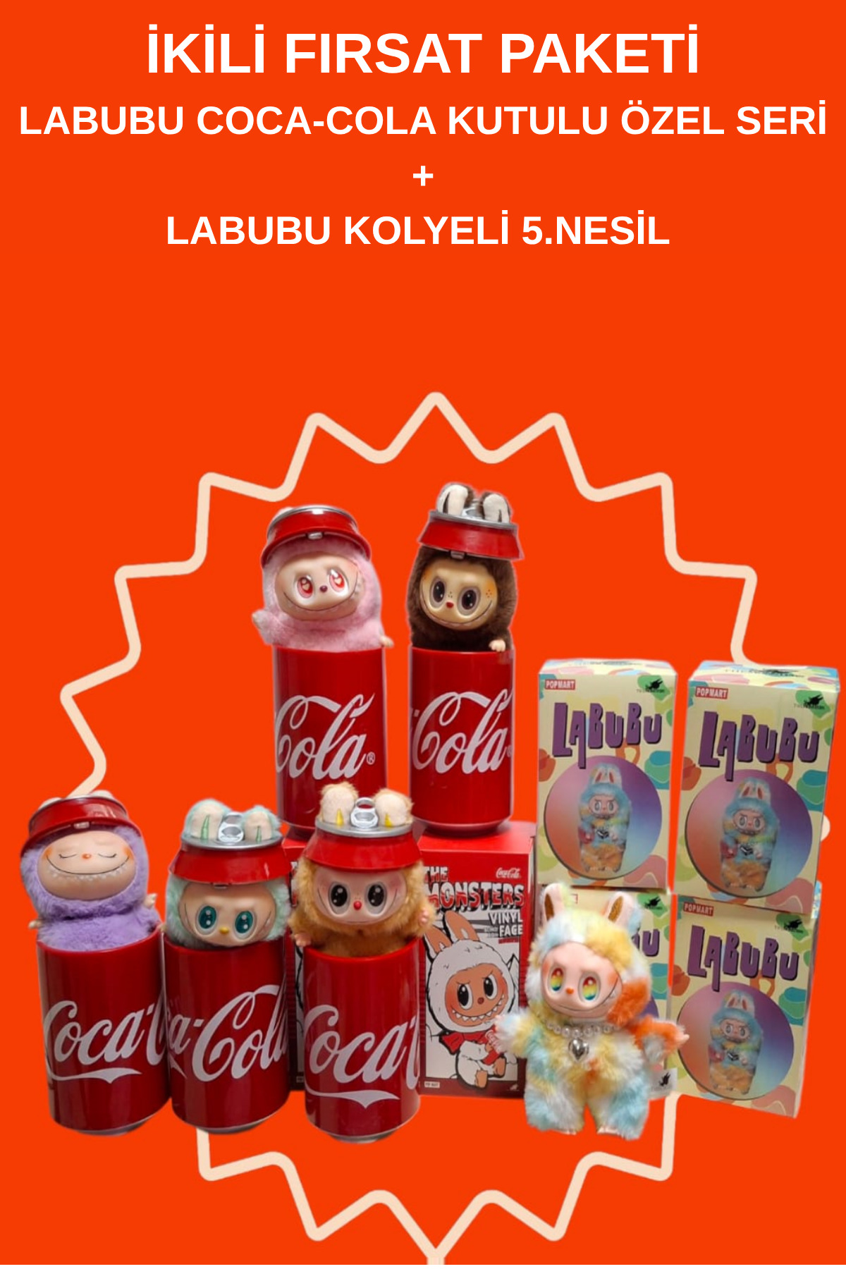 Pofika Özel Seri CoCo-CoLa Kutulu+ Kolyeli 5. Nesil Kolyeli Süpriz