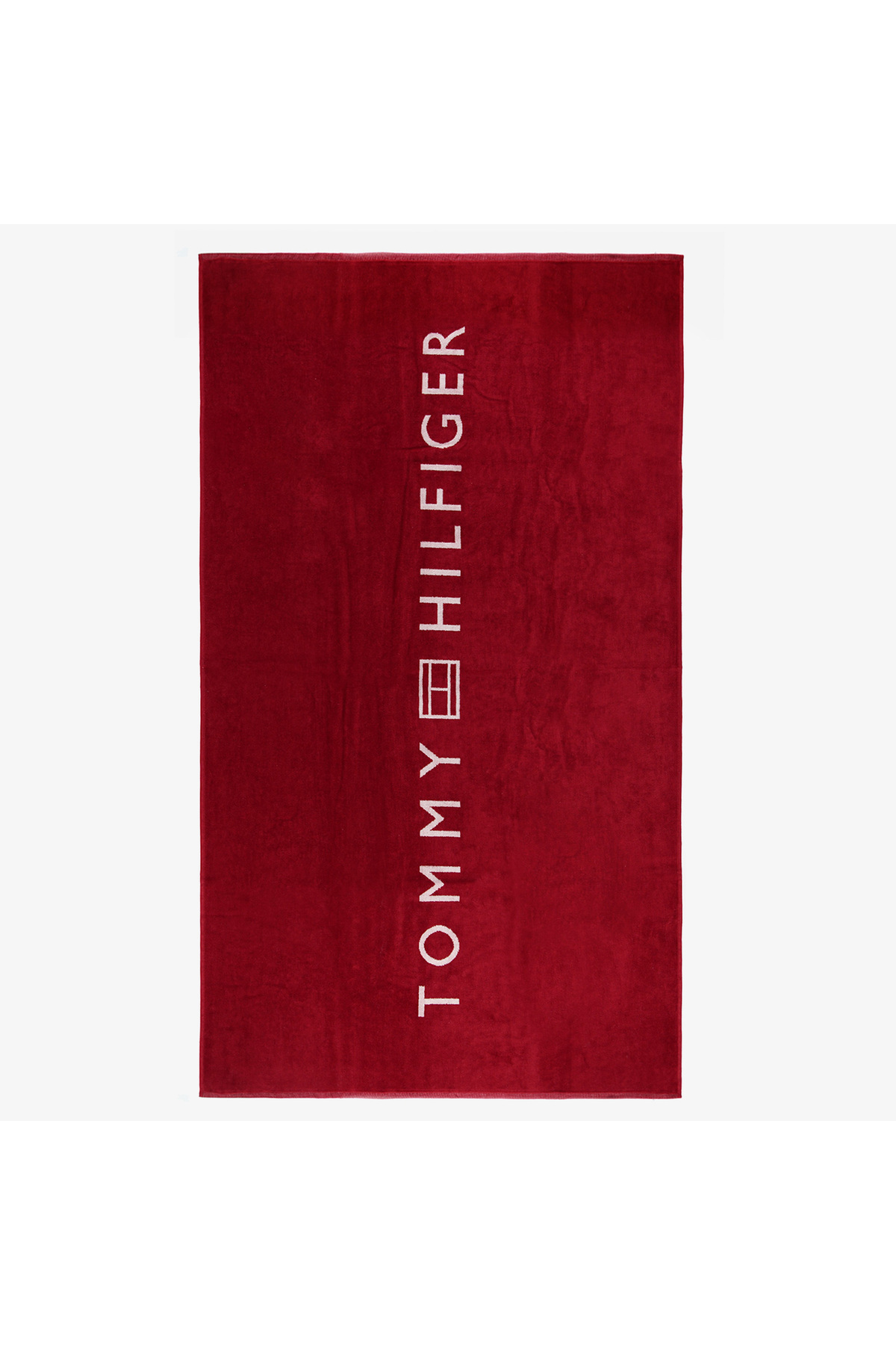 تامی هیلفیگر حوله ساحل قرمز یونیسکس