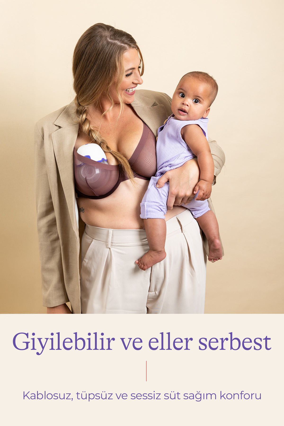 LANSINOH Gen1 Giyilebilir Göğüs Pompası fotoğrafı 3 (önizleme)