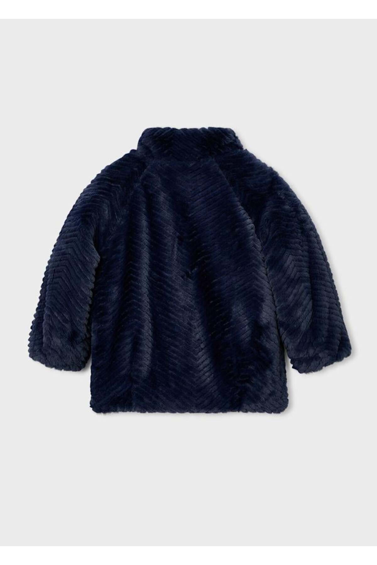 Mayoral Kürk Kız Mont - Lacivert fotoğrafı 4 (önizleme)