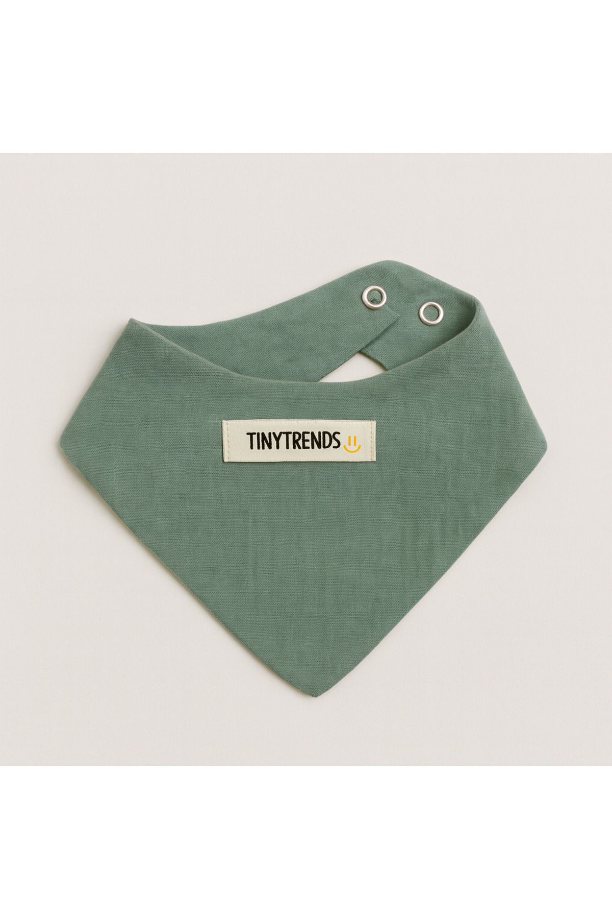 tinytrends %100 Pamuk 3'lü Müslin Ayarlanabilir Çıtçıtlı Bebek Önlük Fular fotoğrafı 4 (önizleme)