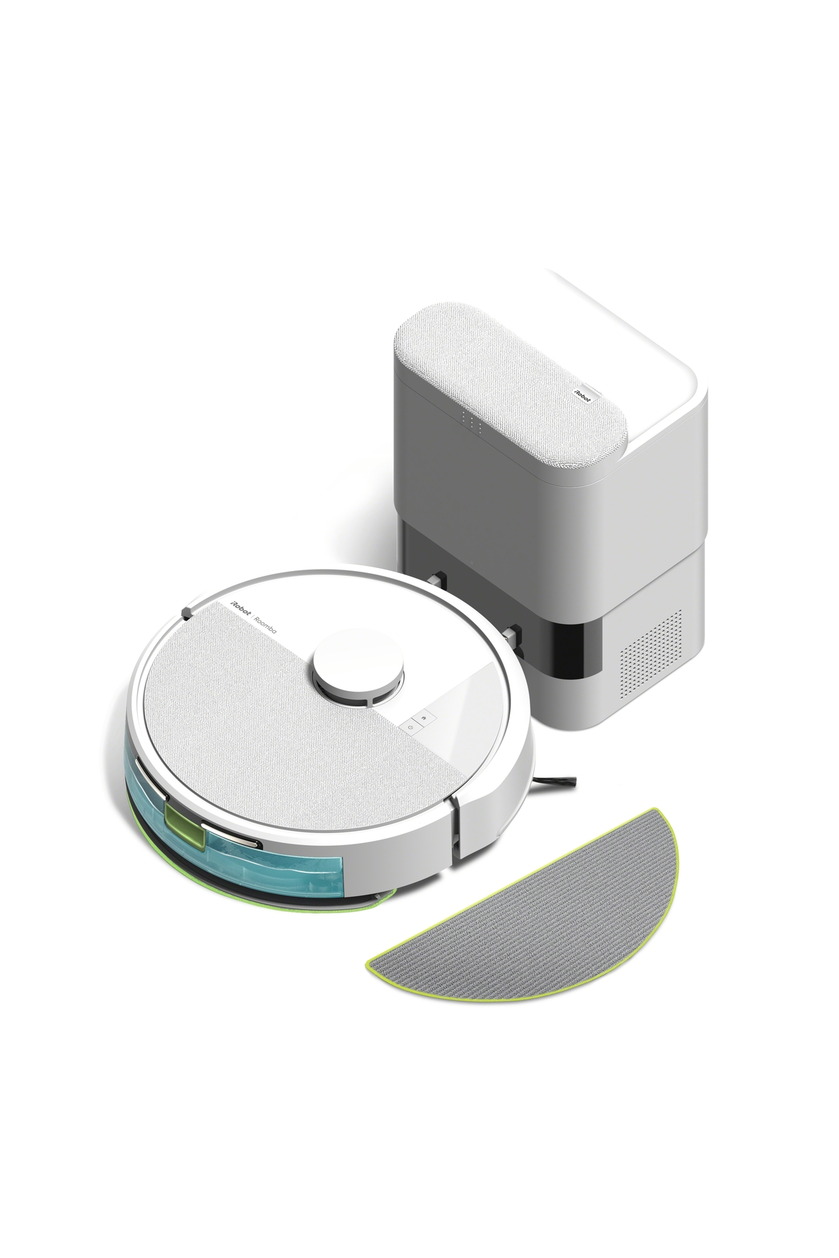 iRobot Roomba 105 Combo AutoEmpty Robot Süpürge ve Paspas (Beyaz
