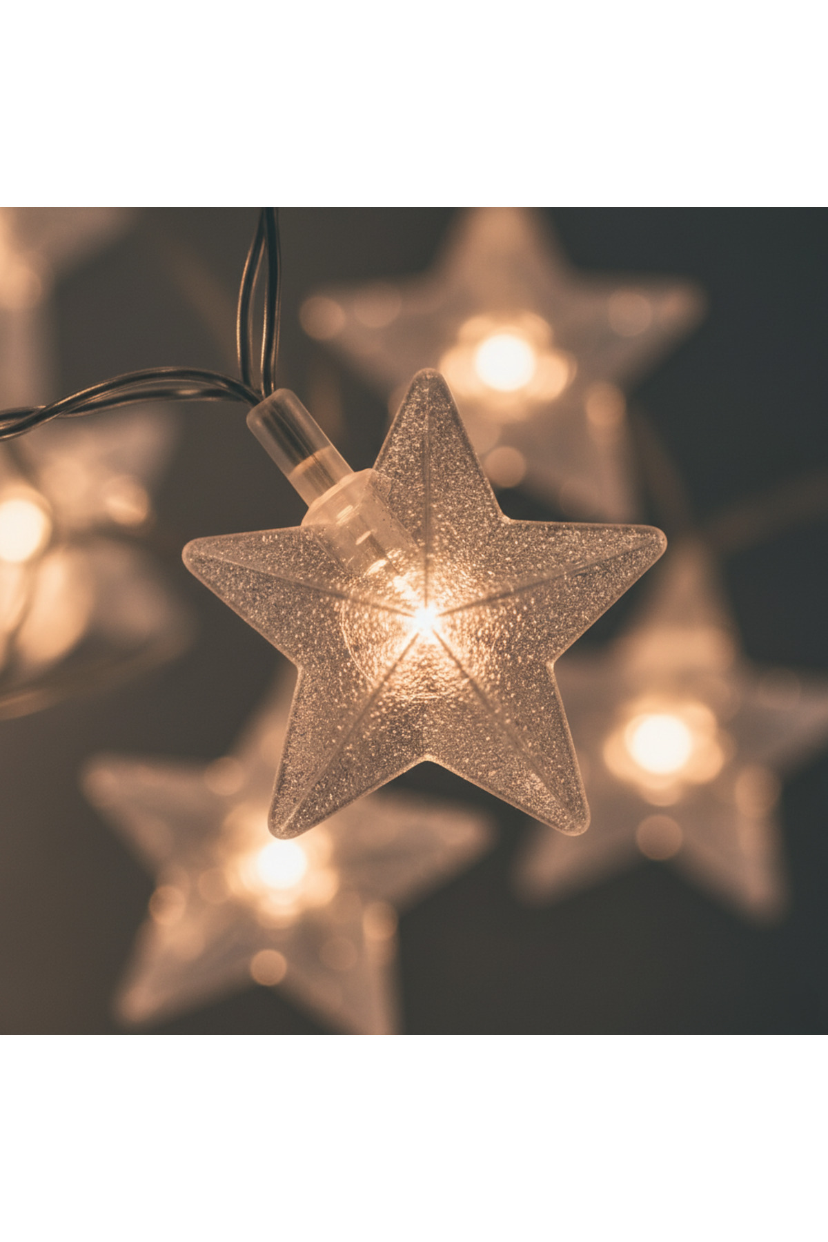 Skygo 3 Metre 20 LED Yıldız Işık Pilli 2Kademeli Gün Işığı Dekoratif İç Mekan