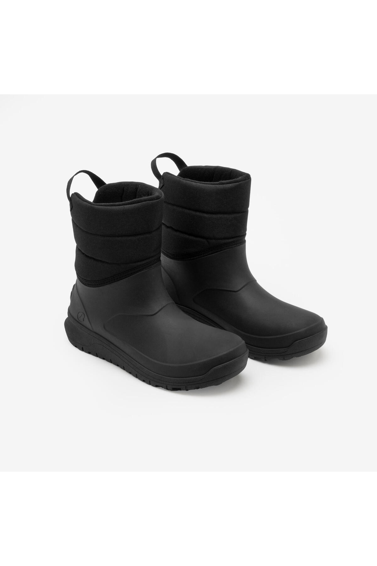 Decathlon Quechua Kadın Outdoor Kar Botu - Su Geçirmez - Siyah - NH100 Mid görsel 2