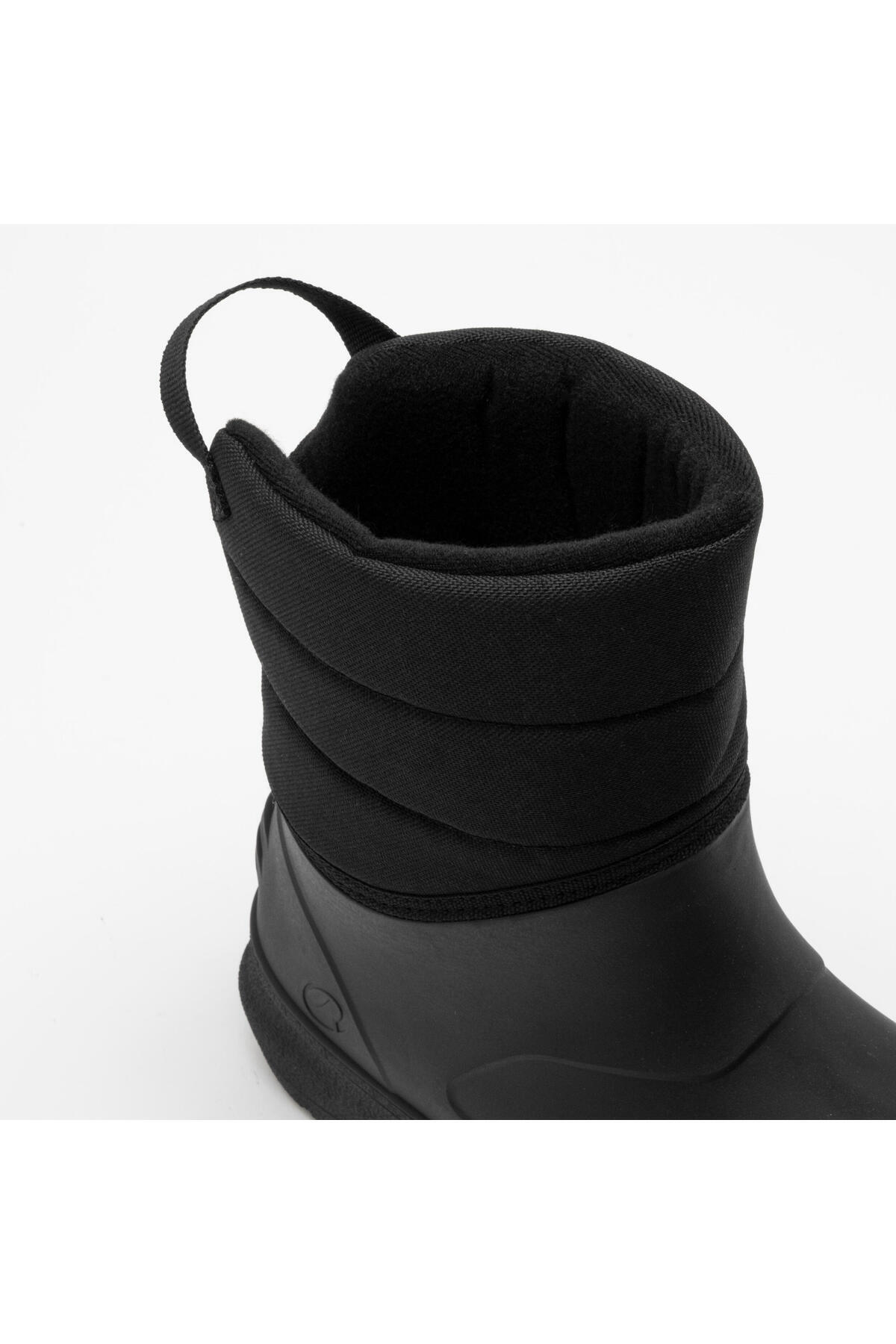 Decathlon Quechua Kadın Outdoor Kar Botu - Su Geçirmez - Siyah - NH100 Mid görsel 6