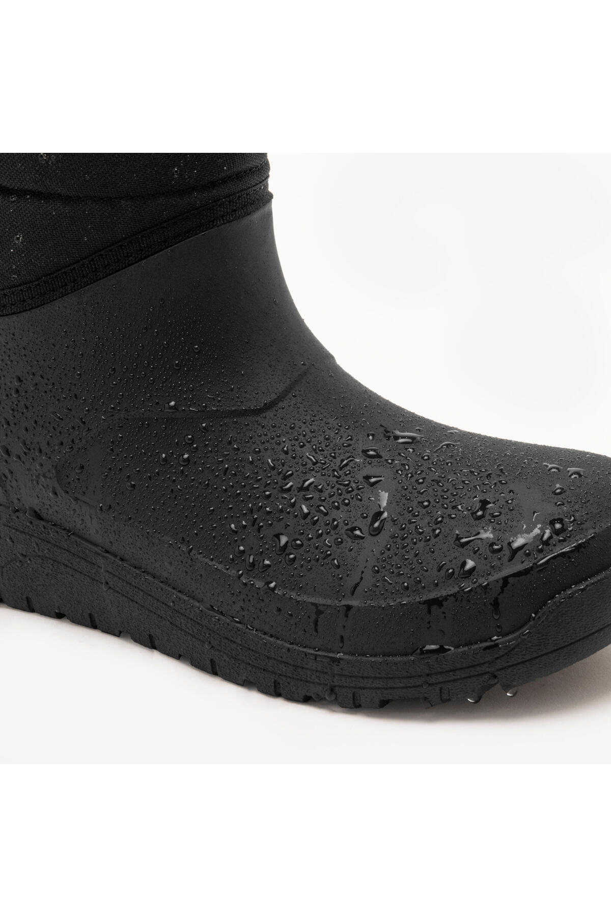 Decathlon Quechua Kadın Outdoor Kar Botu - Su Geçirmez - Siyah - NH100 Mid görsel 3