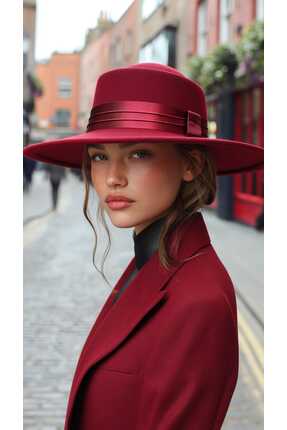 LAGRANZE Gondol Kadın Kaşe Şapka