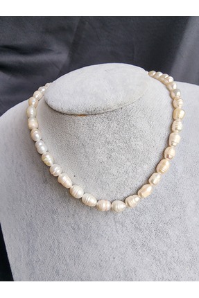 AYDOTA Barok inci kolye Büyük incili