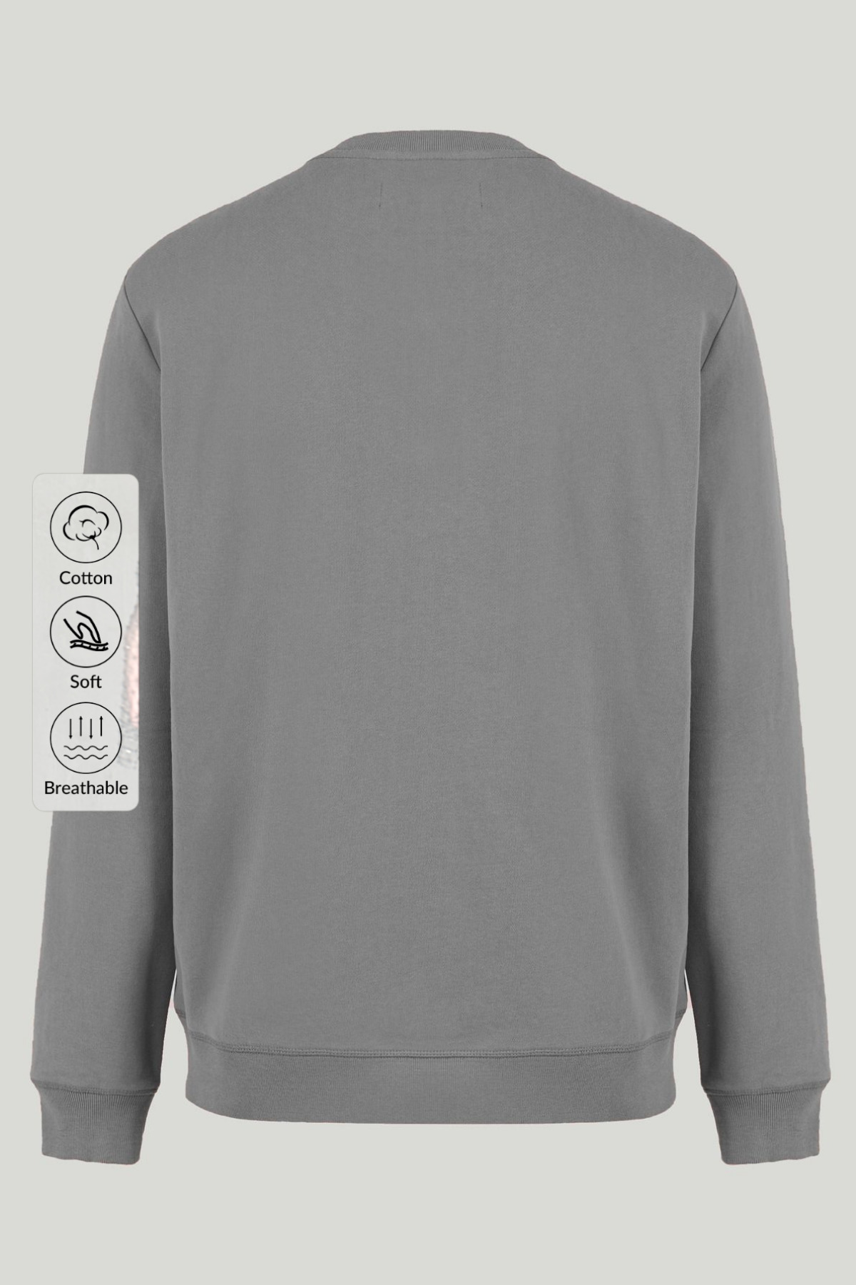 COMBİNE MİCHAİL  Erkek Uzun Kollu Basic Salaş 3 Lü Swetshirt - Görsel 7