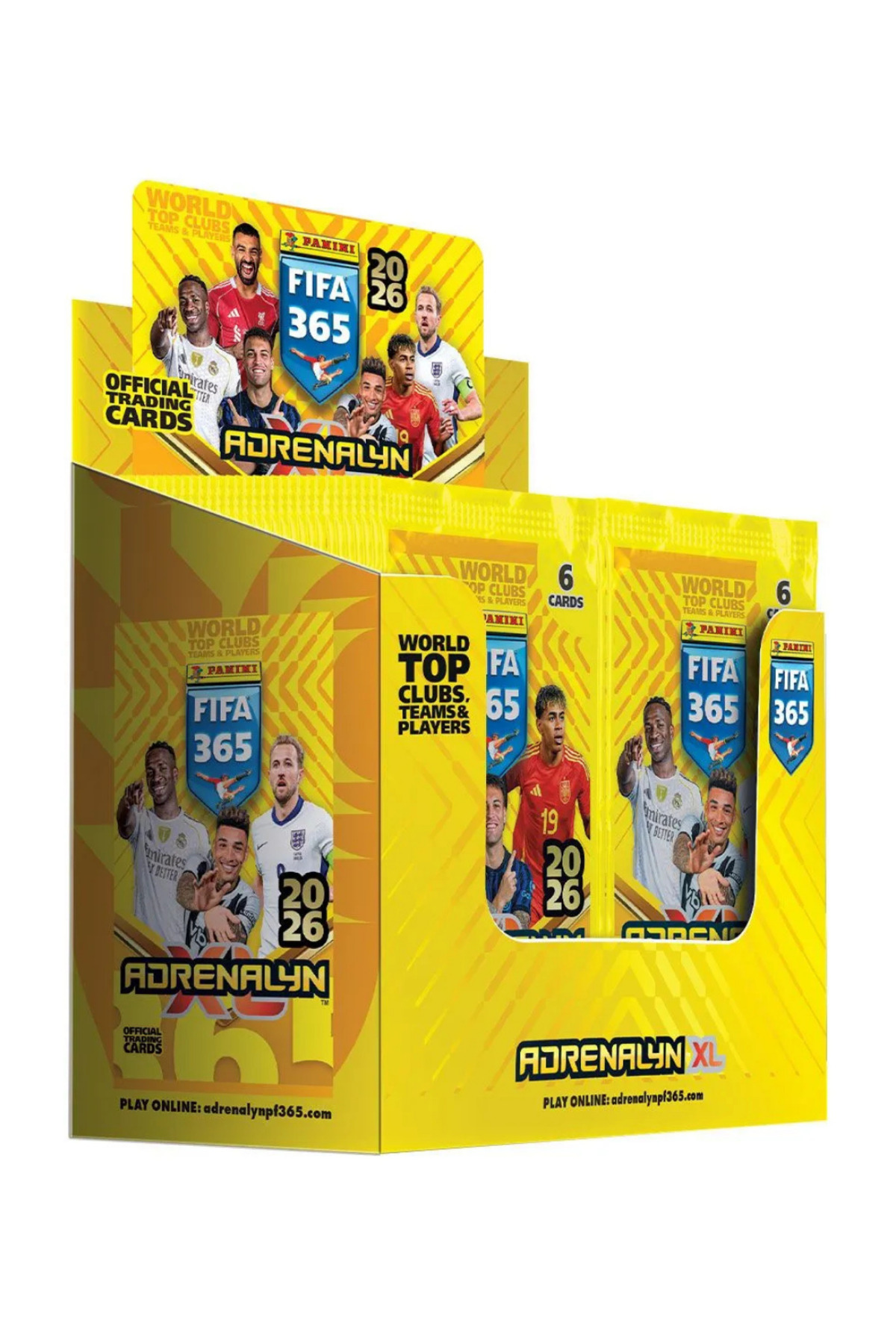 Next Plus Lisanslı Panini FIFA 365 Adrenalyn XL 2026 Album+Box of 50 Packs (300 Cards) fotoğrafı 2 (önizleme)