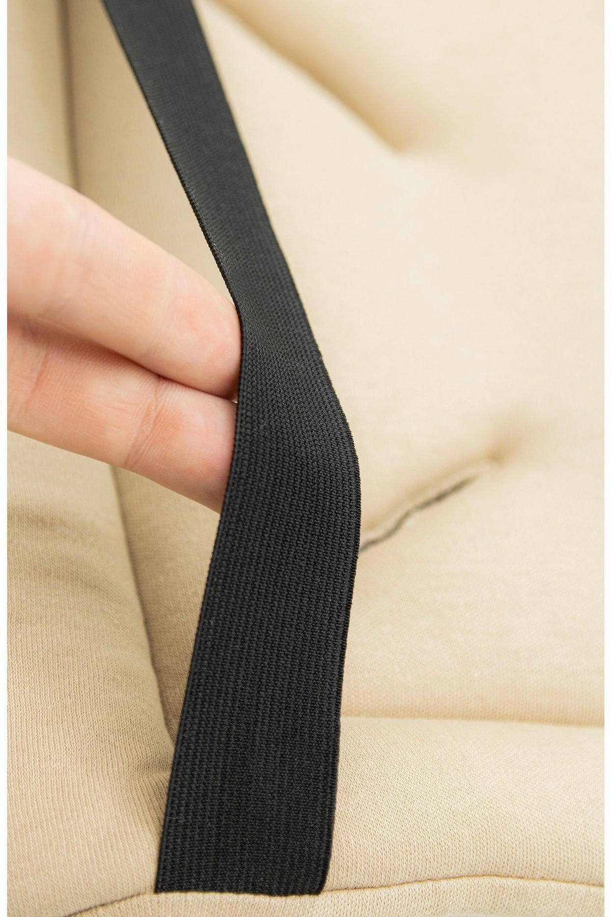 Babyjem Puset Minderi Bej (Pamuk Kumaşlı) fotoğrafı 6 (önizleme)