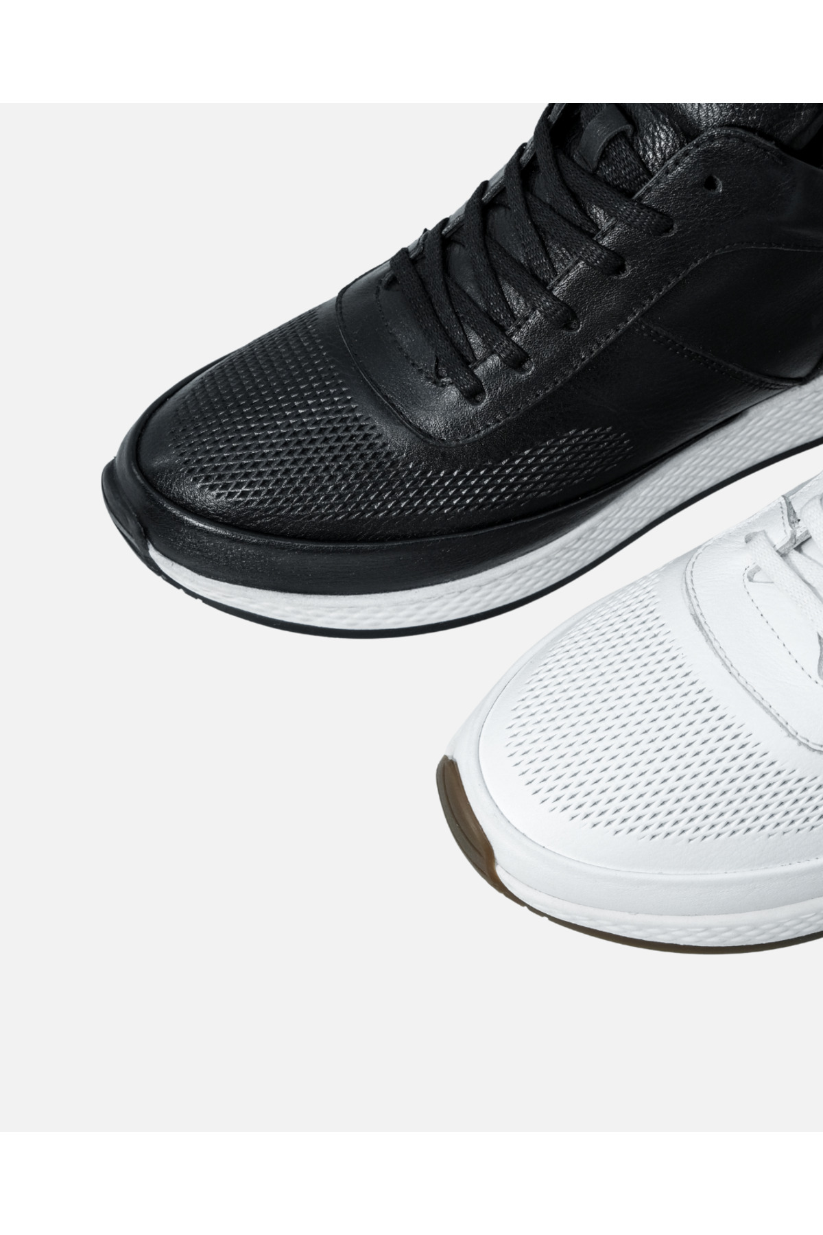 Lorvenzo ZİRVE +7 CM BOY UZATAN DERİ SNEAKER (Gizli Taban