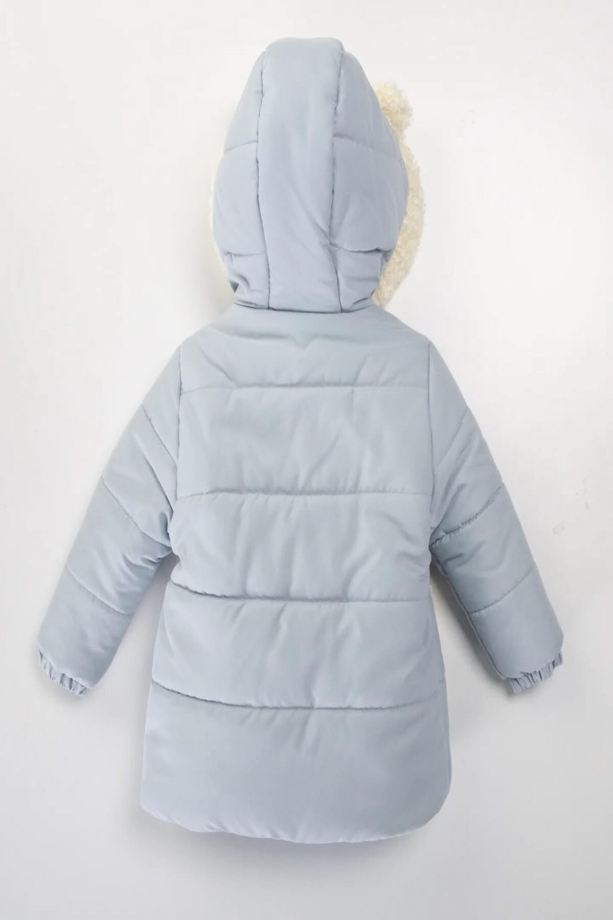 DeKuBaby Yeni Sezon Peluş Cep Detaylı Fermuarlı İçi Kürklü Kapüşonlu Kışlık Bebek/Çocuk Mont-Kaban fotoğrafı 4 (önizleme)