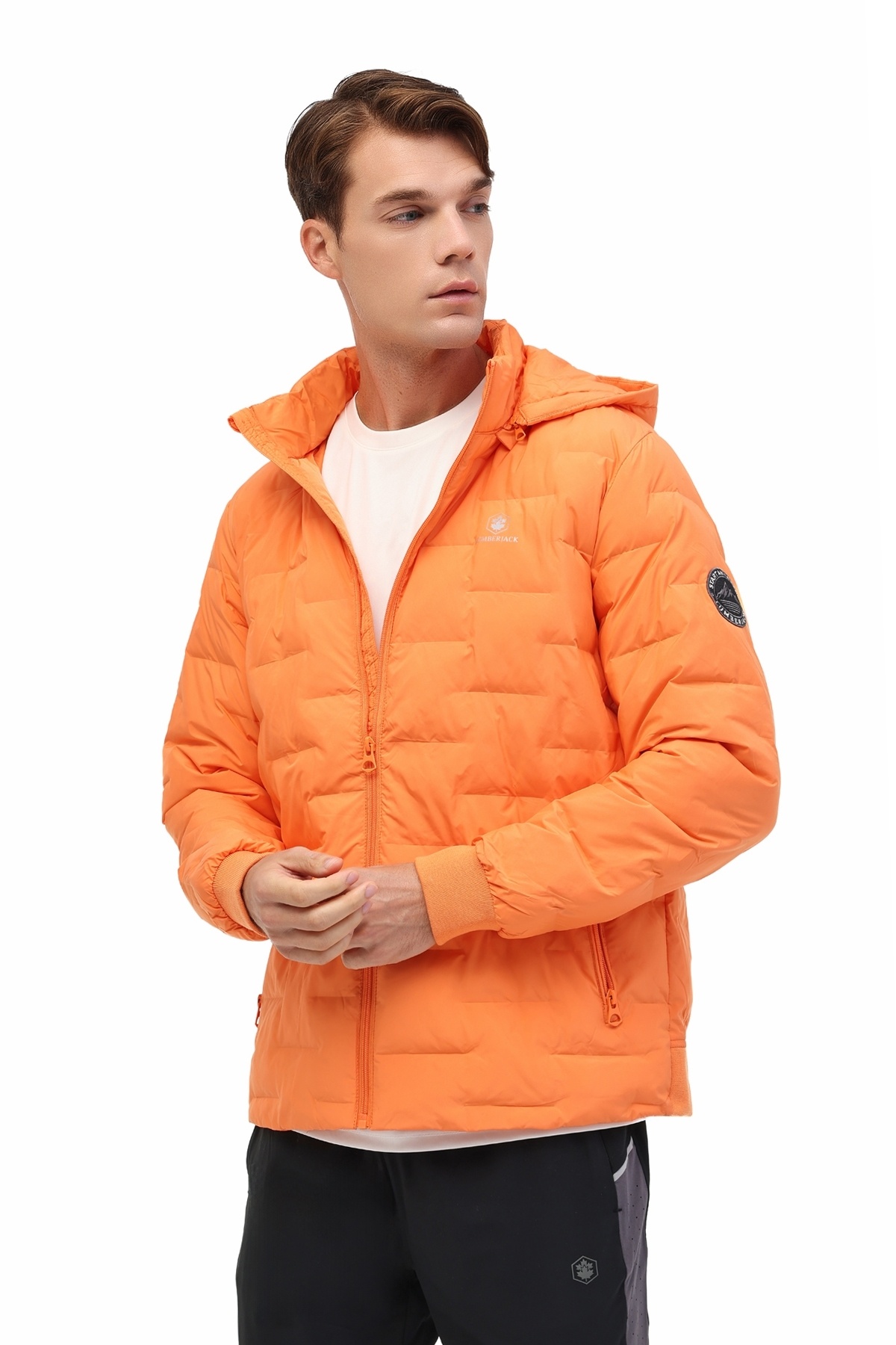 لامبرجک کاپشن مردانه نارنجی ML AMOTT COAT 5PR