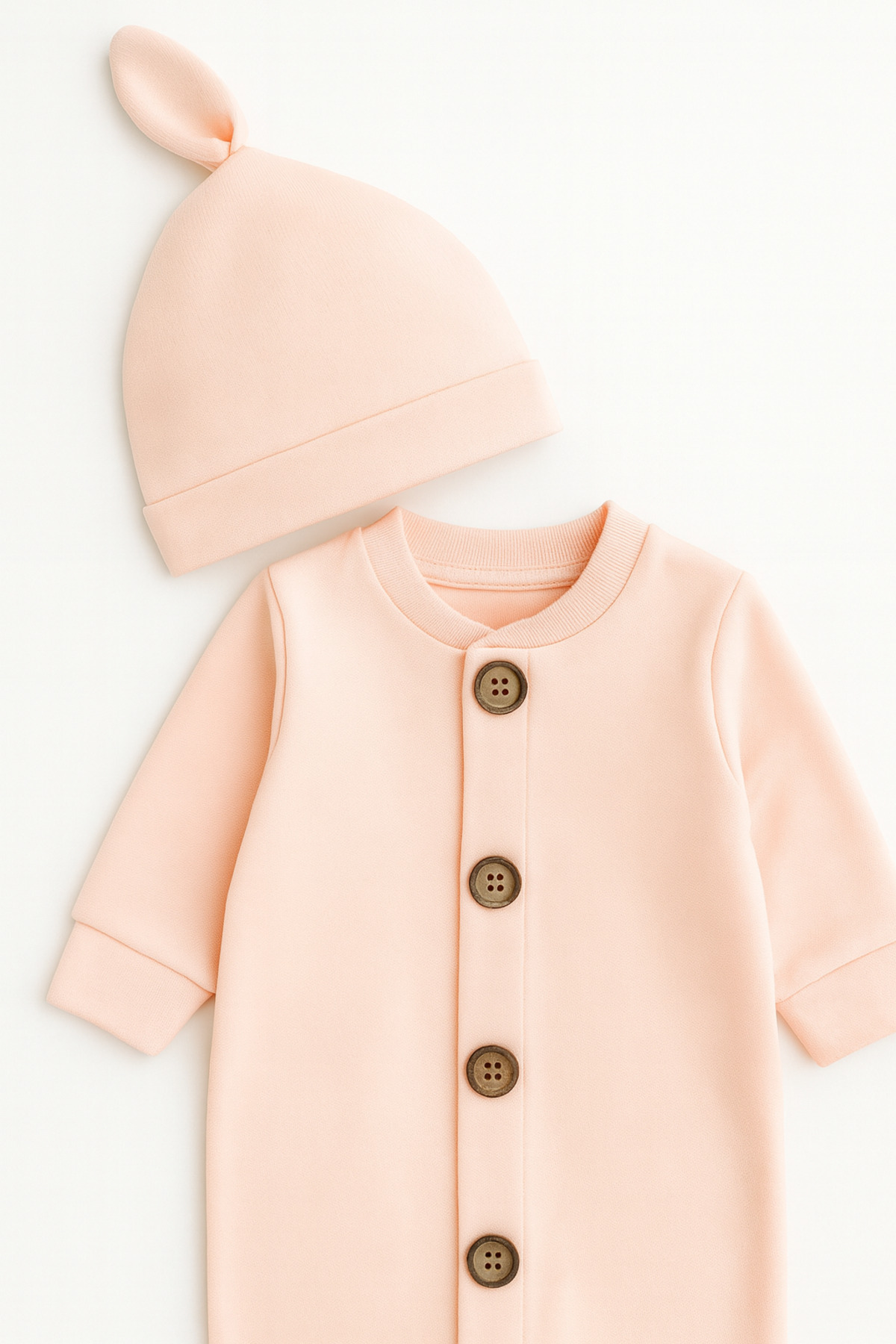 Oz Baby Mevsimlik %100 Pamuk Bereli Bebek Tulum Takım - Yeni Sezon Unisex fotoğrafı 3 (önizleme)