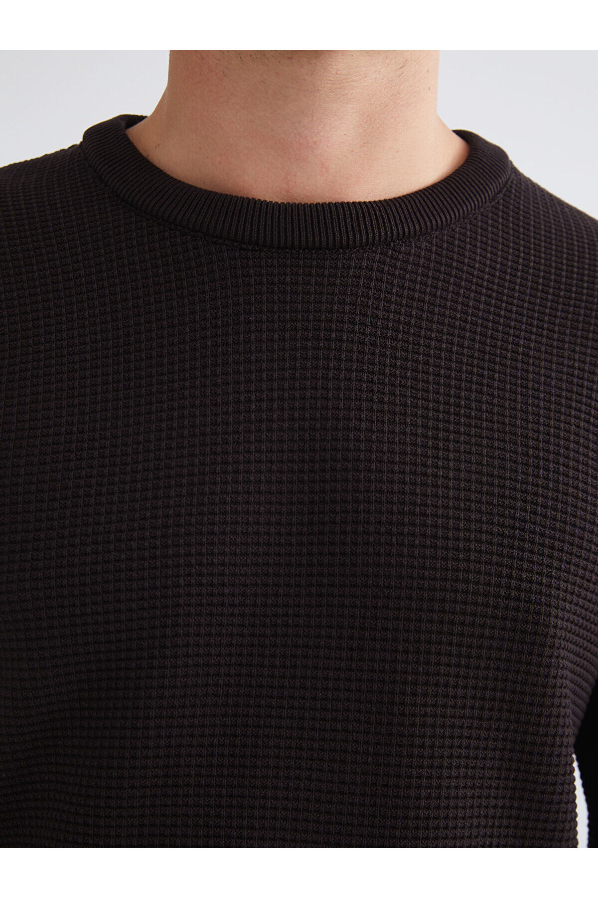 بافت مردانه راسته آستین بلند | ال سی وایکیکی LC Waikiki W53027Z8-EPW-1013002 - تصویر 3