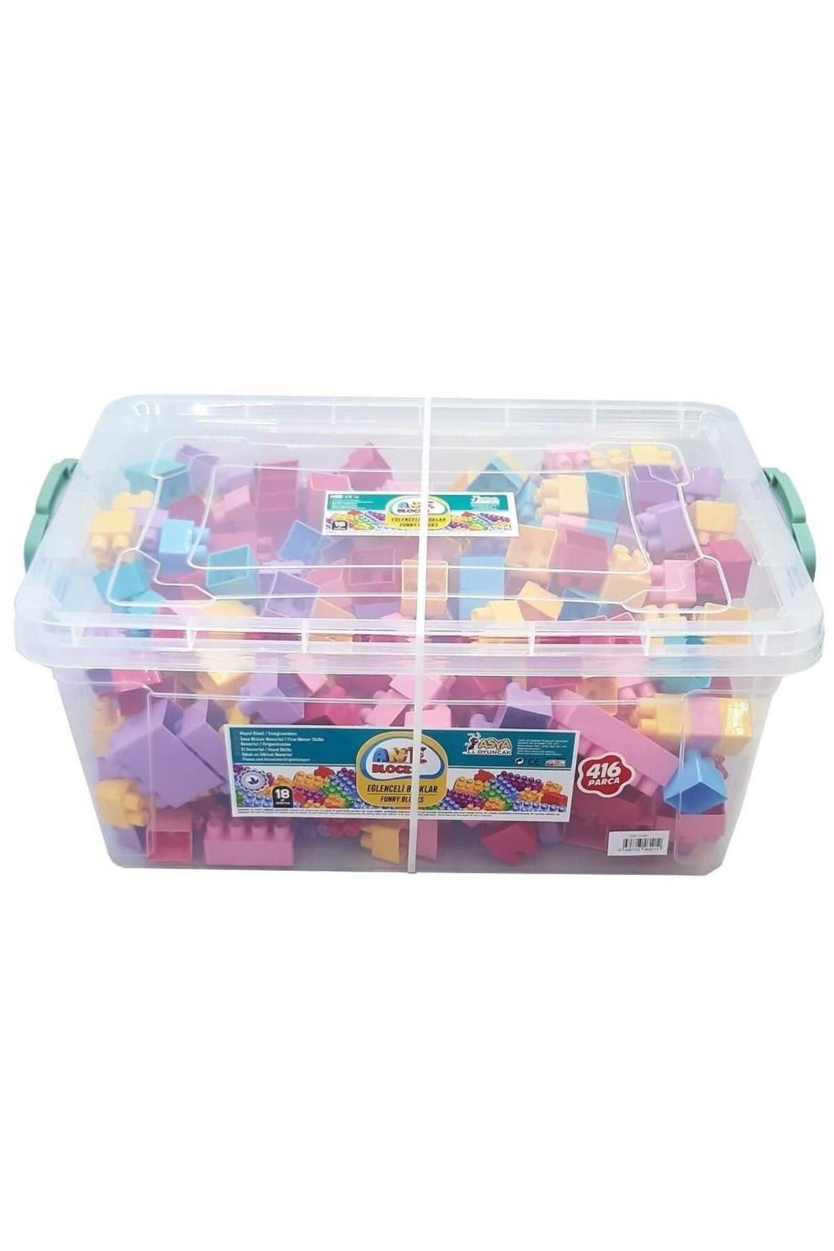 Genel Markalar ASYA Ant Blocks 416 Parca Box Pembe - Fiyatı, Yorumları