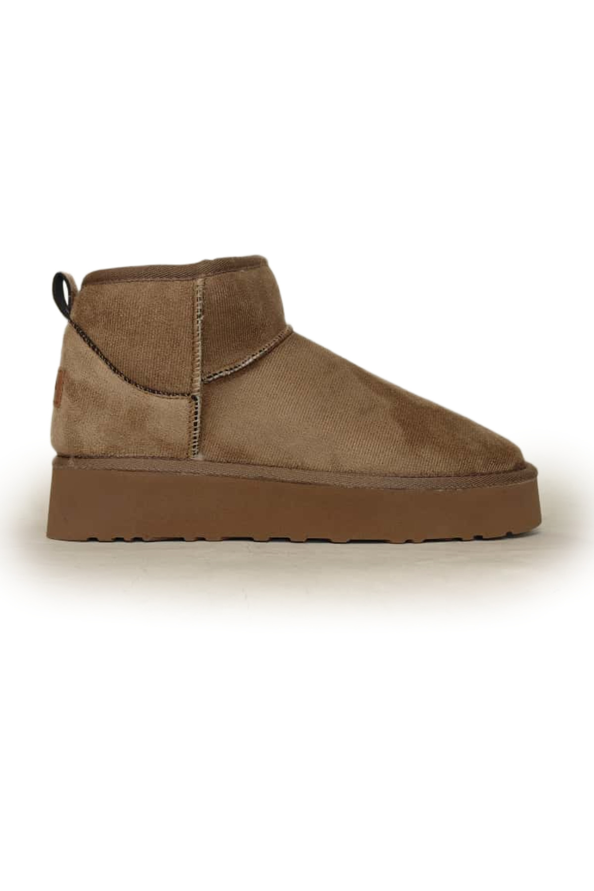 Pierre Cardin ® | Pc-52709-3861 Kadın Panduf İçi Sıcak Tutan Pelüş Kürk - Bot Vizon görsel 2