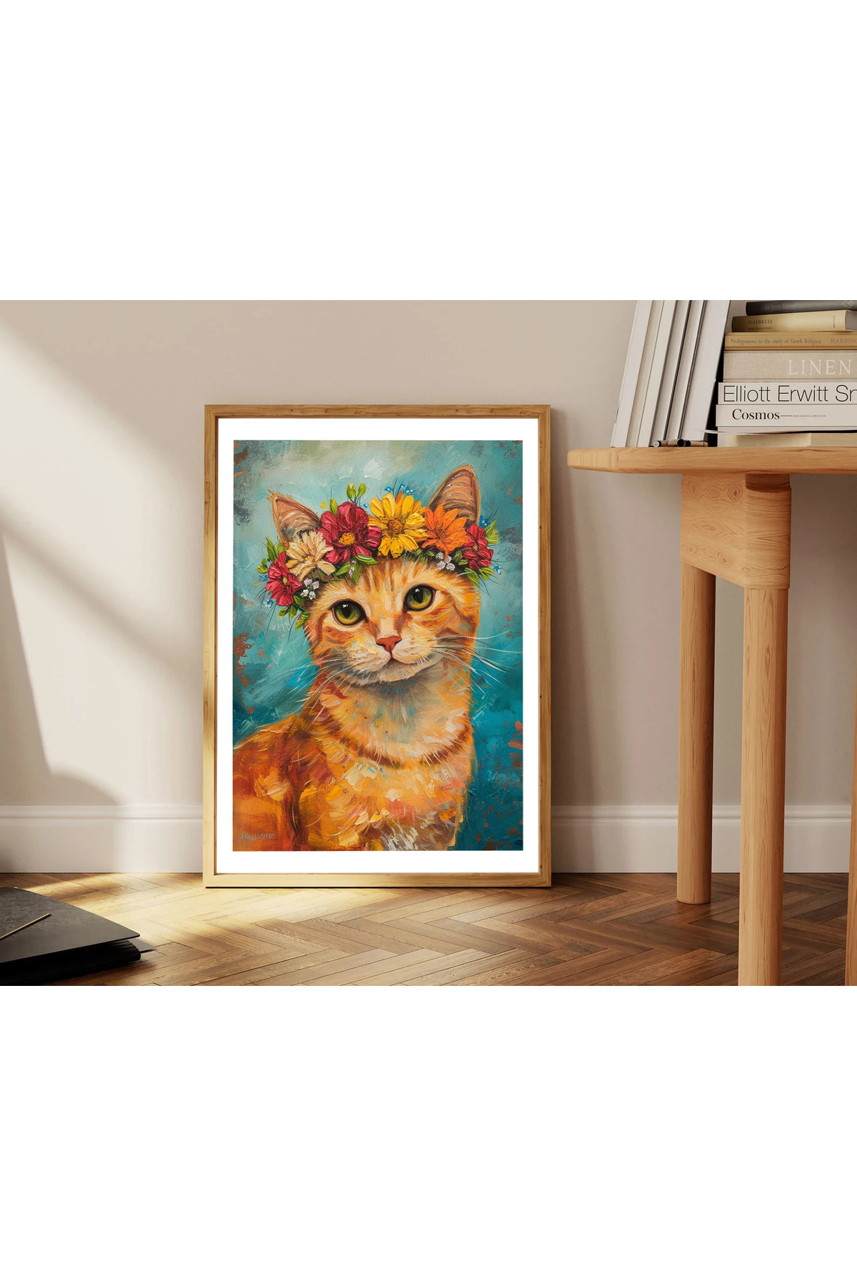 Bella TEKLİ AHŞAP ÇERÇEVELİ TABLO