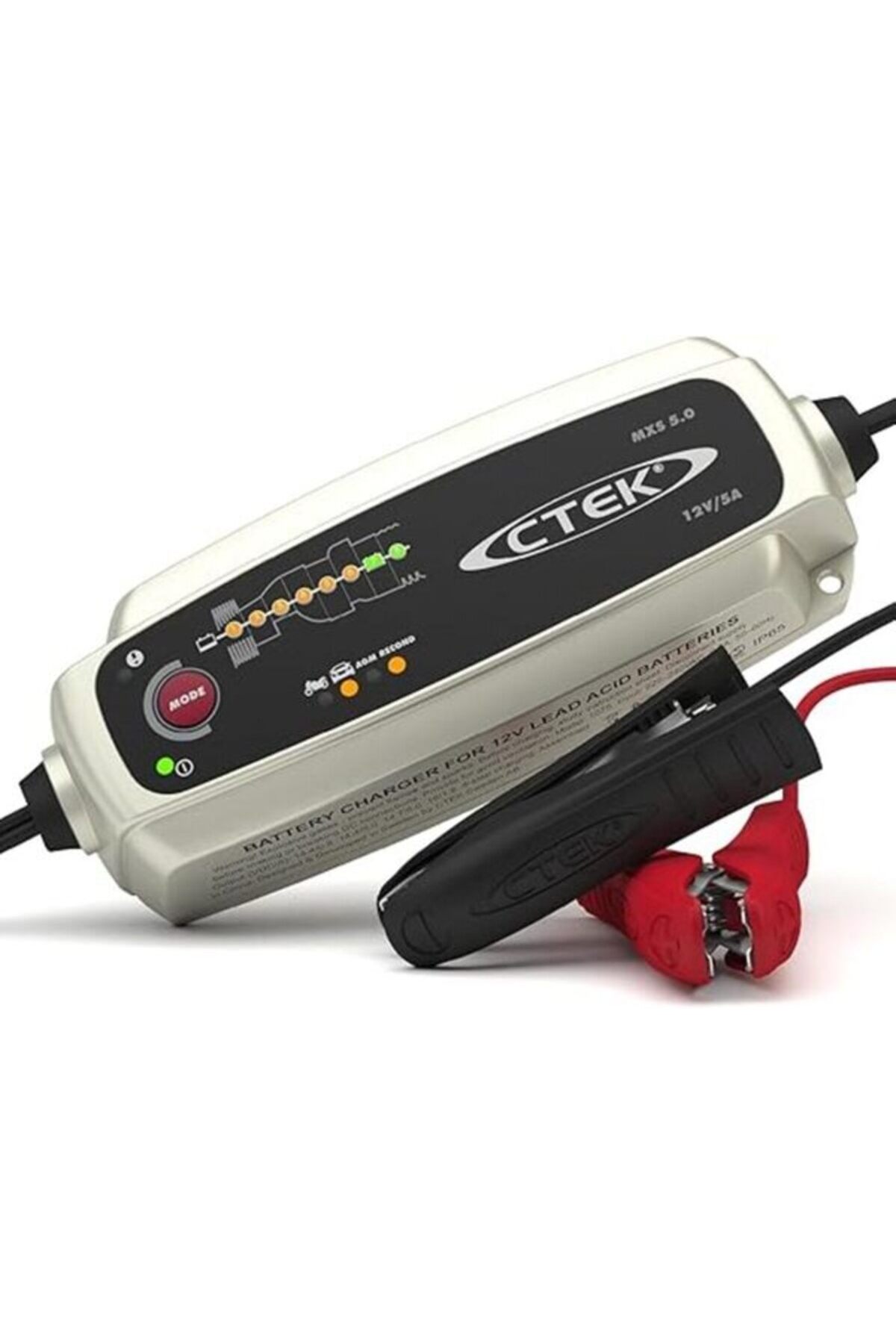 CTEK MXS 5.0 Battery Charger 12V- 5AP With Built-In Temperature