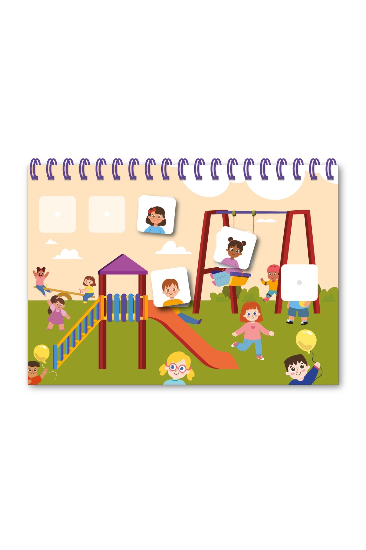 bebek ve uyku Cırtlı Tak Çıkar Montessori Eğitimiyle İlk Etkinlik Kitabım fotoğrafı 3 (önizleme)