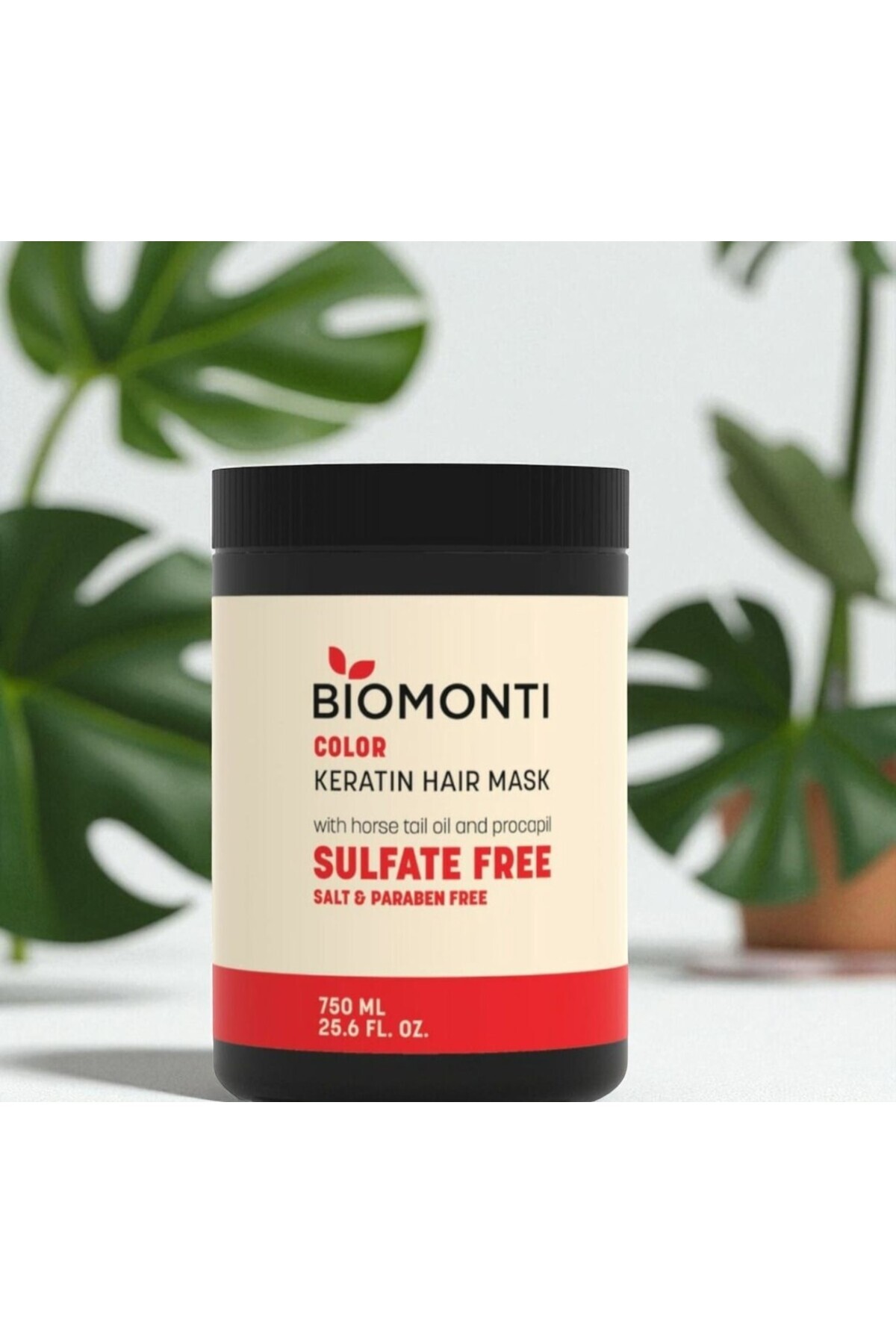 Color Hair Mask Sulfate Free 750ml COLOR KERATIN — MSK-01 — تصویر 2 از 3