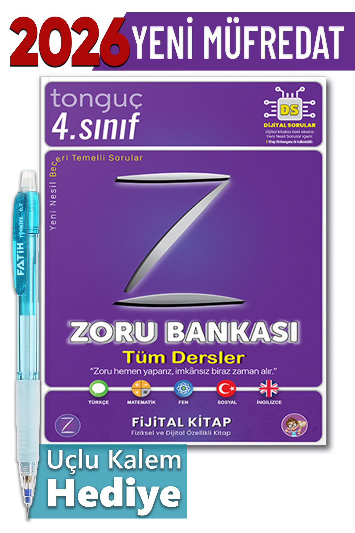 Tonguç Yayınları 4. Sınıf Zoru Bankası Tüm Dersler