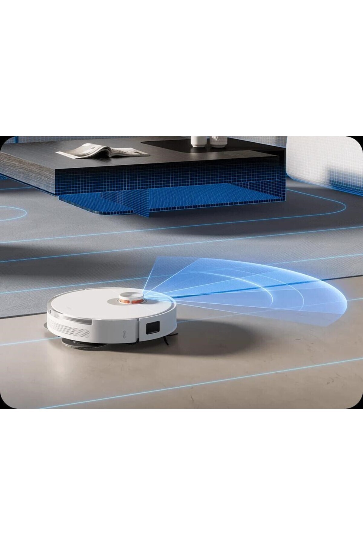 Otomatik Halı Tanııma Mop Kaldırma Vacuum S20+ Plus 6000PA Yüksek Güçlü Robot Sü