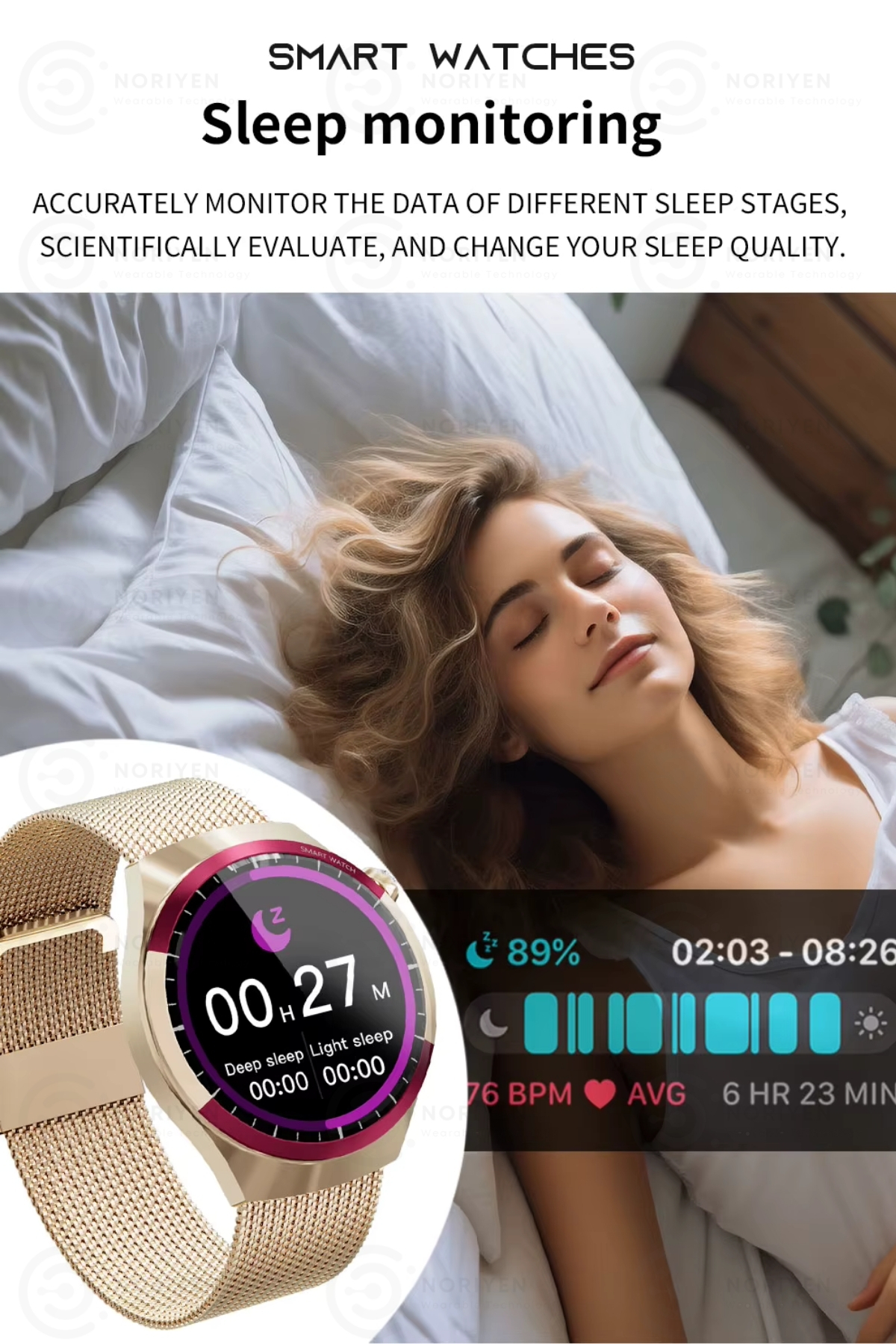 Kadınlara Özel SK6 Mini Premium Çelik Kasa ve Deri Kordonlar Türkçe Kolay Kullanım Kadın Akıllı Saat