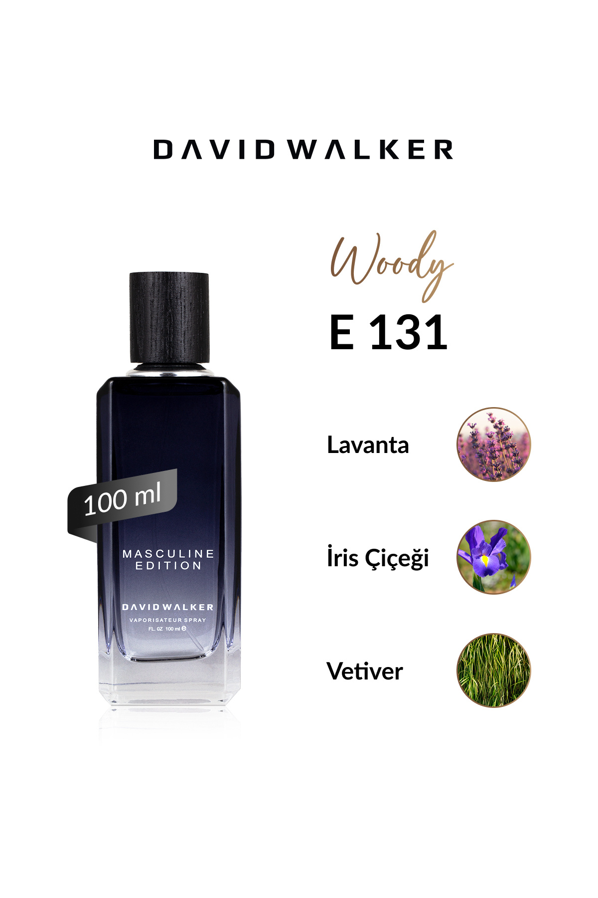 دیوید واکر E131 Diamond 100 ml عطر مردانه 