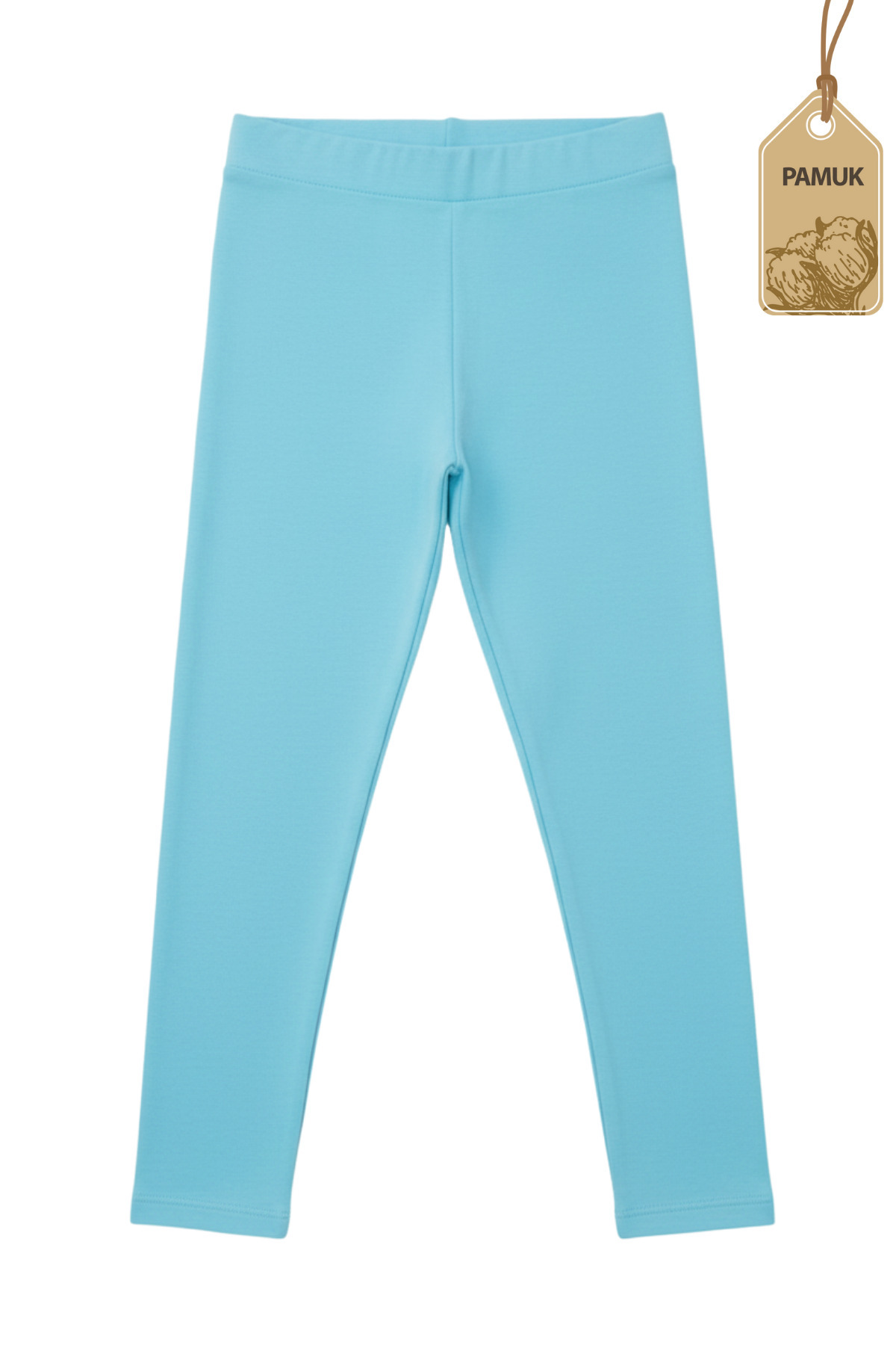 TWOO KİDS Kız Çocuk Tayt - 6'lı Set Düz Basic Likralı Mevsimlik Uzun Pamuklu Çocuk Taytı (SET-3) fotoğrafı 3 (önizleme)