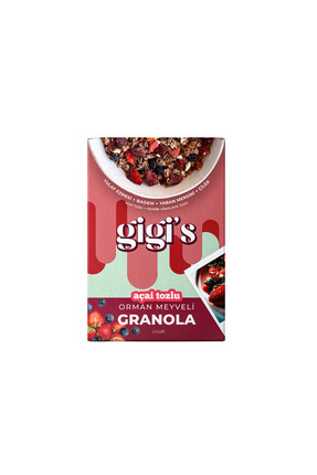 Gigis Food Orman Meyveli Granola 250g - Açai Tozlu