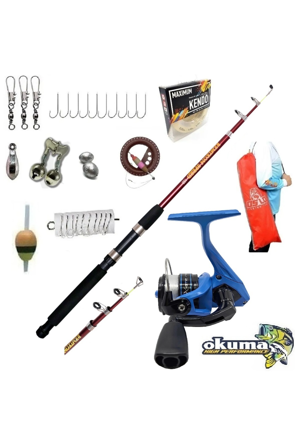 Genel Markalar Okuma X-Otic XT-20 210cm 10-30gr Remixon Speed Lüx