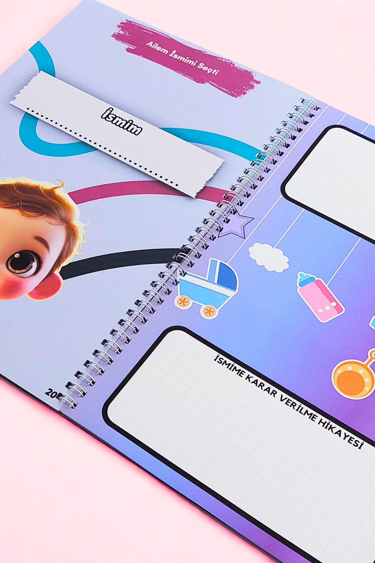 caps İlk Nefes: Dünyaya Geliş Hikayem - Hamilelik & Anne Bebek Anı Defteri - Hamilelik & Doğum Günlüğü fotoğrafı 6 (önizleme)